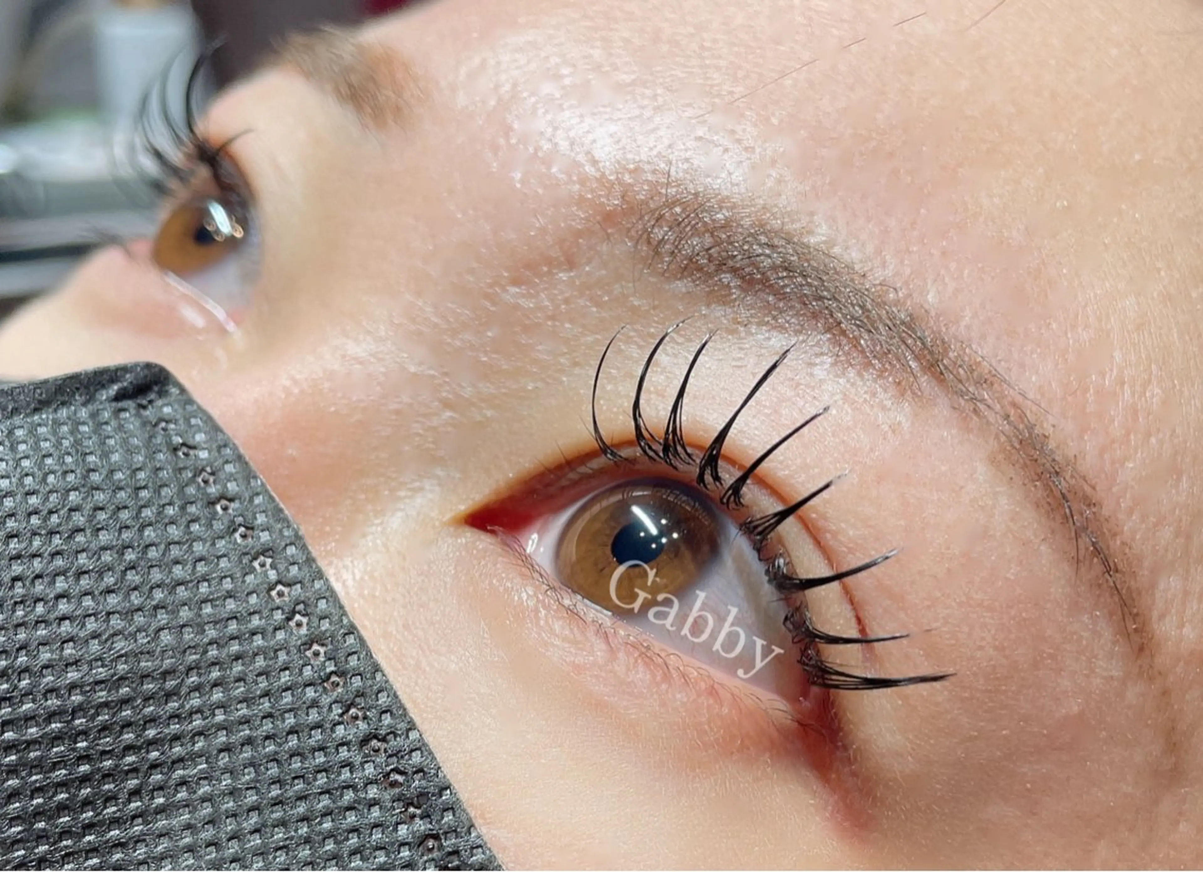 マツエク・マツパ Cカール フラットラッシュ マツエク eight🐝所属・西島 玖瑠美のマツエク・マツパデザイン