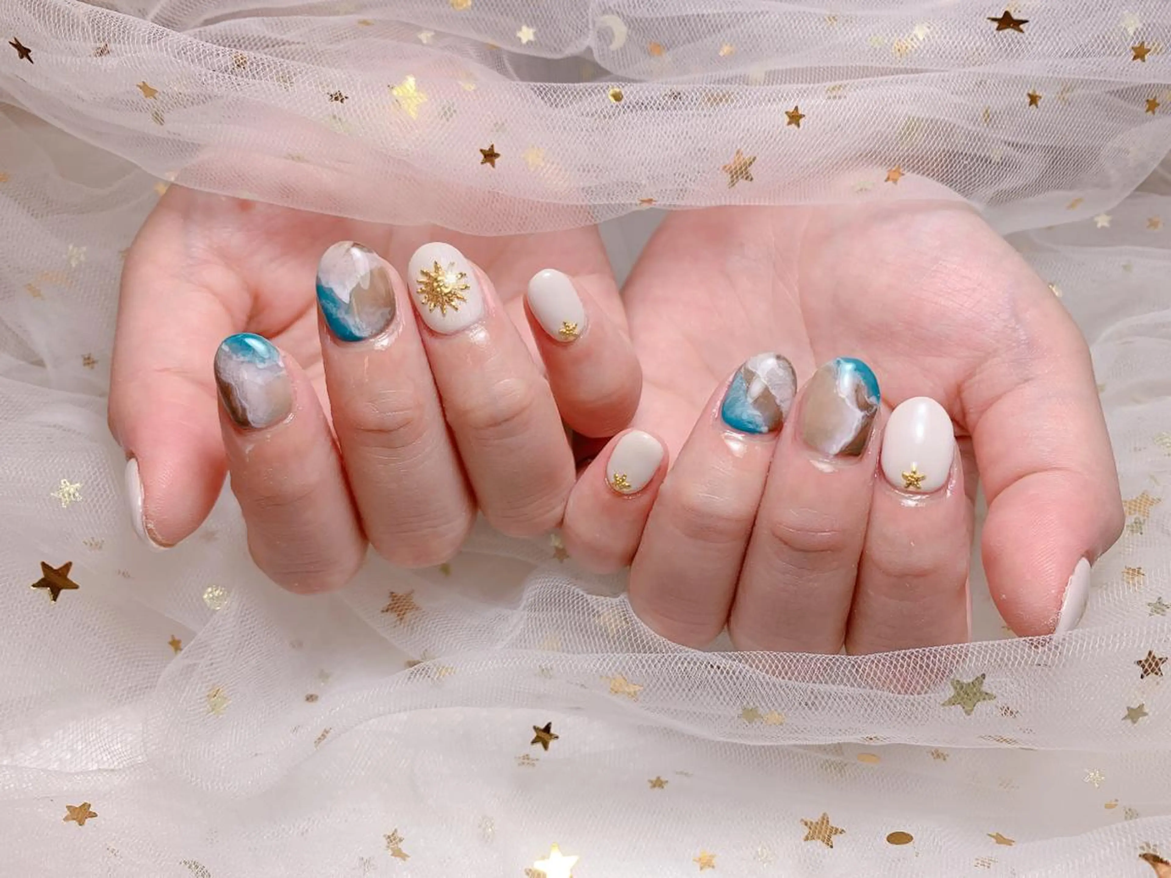 ネイル MiKi Nai池袋 長さだし得意のネイルデザイン