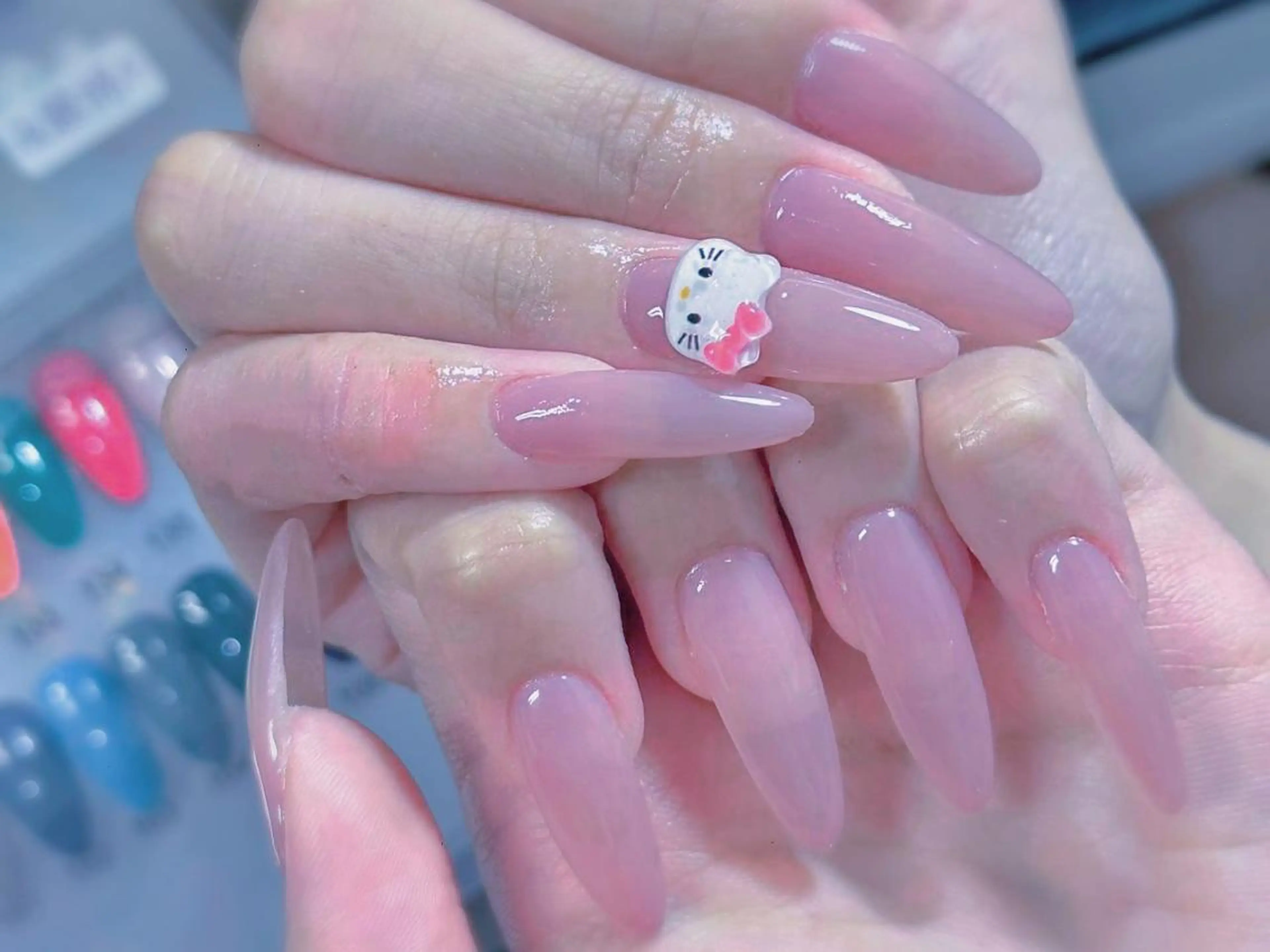 セミロング Diamond 🚢のネイルデザイン