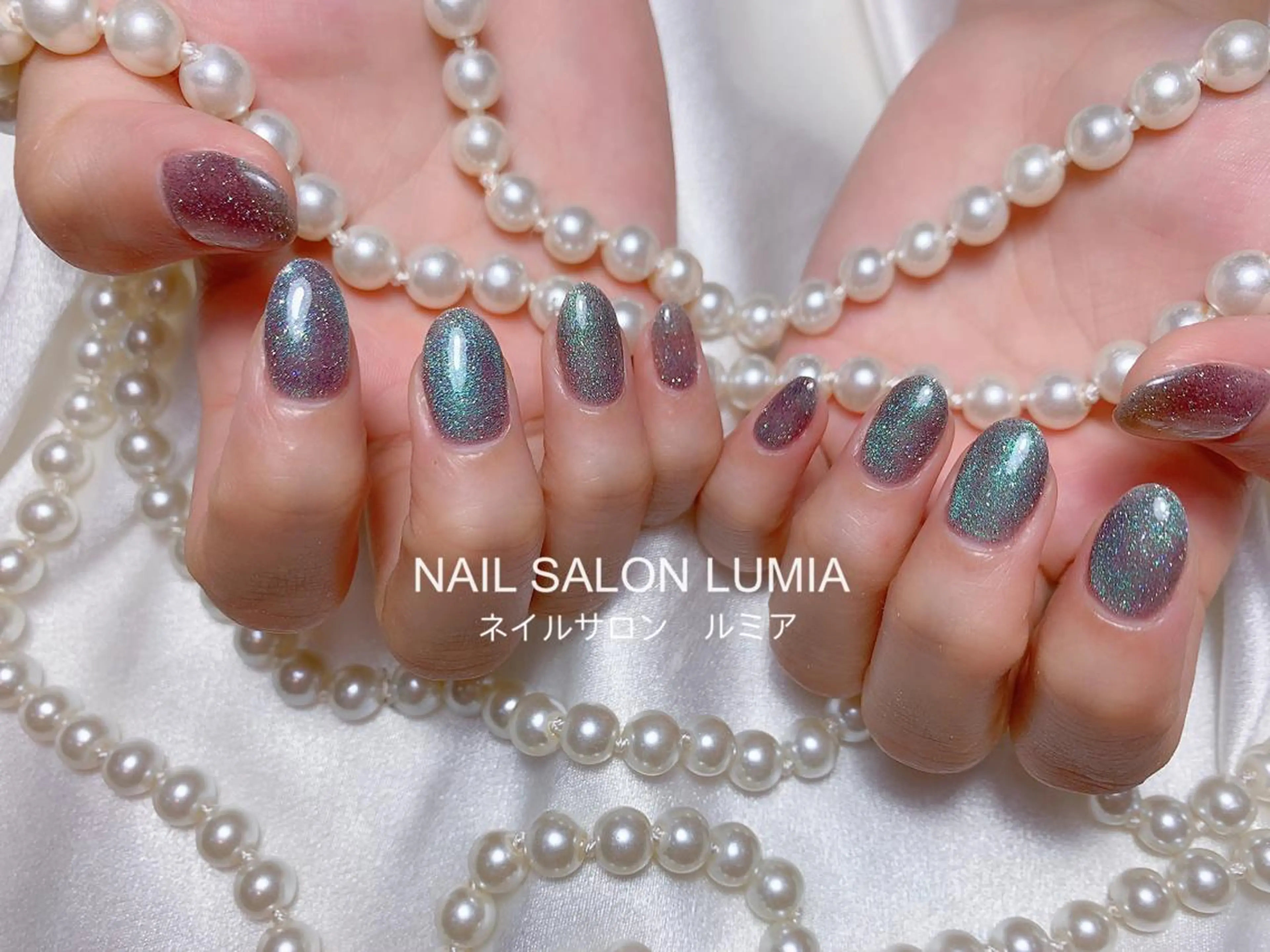 ネイル ハンドネイル ネイルサロン ルミア Lumia 店長のネイルデザイン
