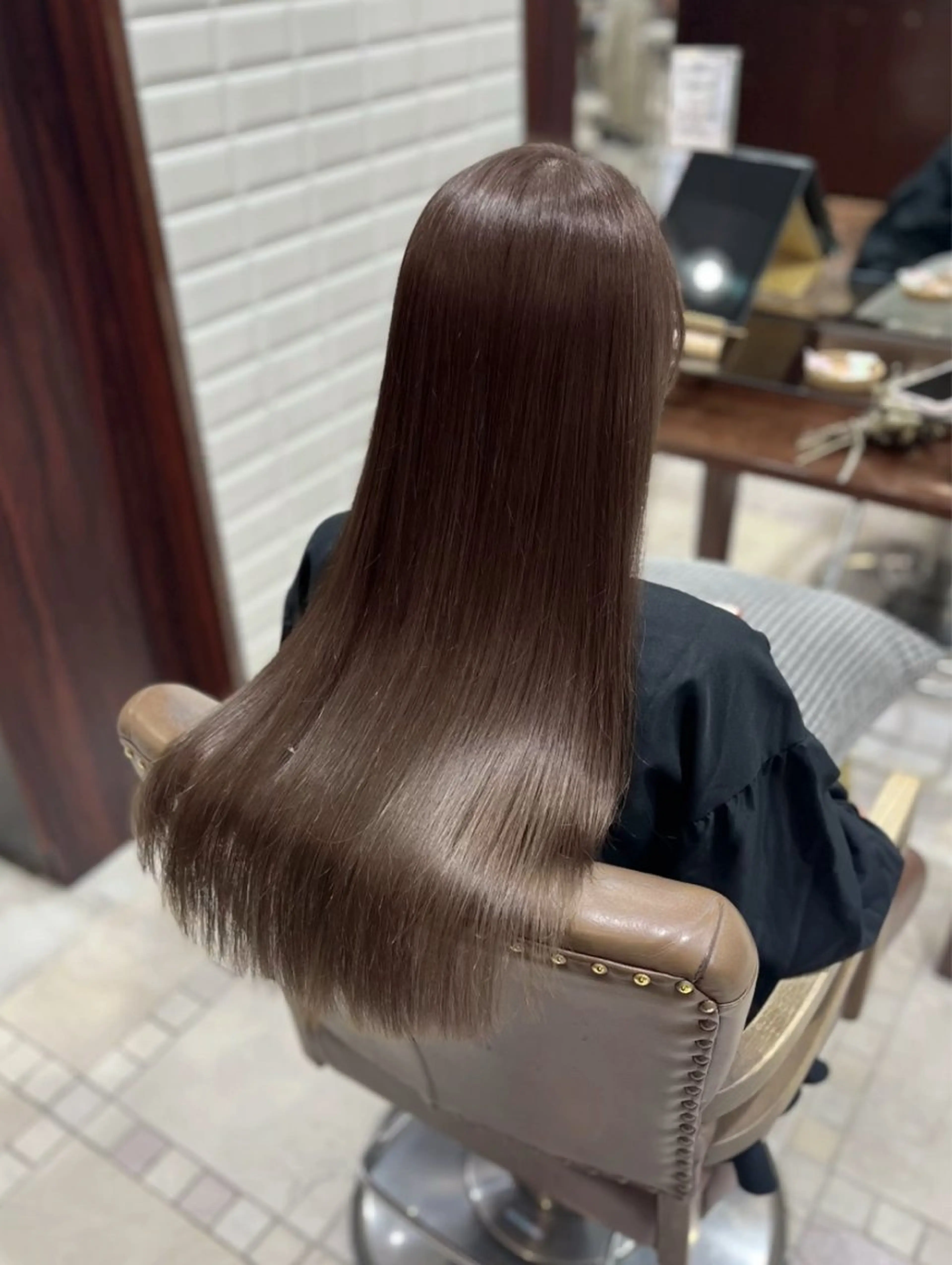 【土日祝🍒◎】内部補修力抜群‼️似合わせカット✂️＆超音波髪質改善6stepTR🫧(ホームケアTR付き!!）の写真