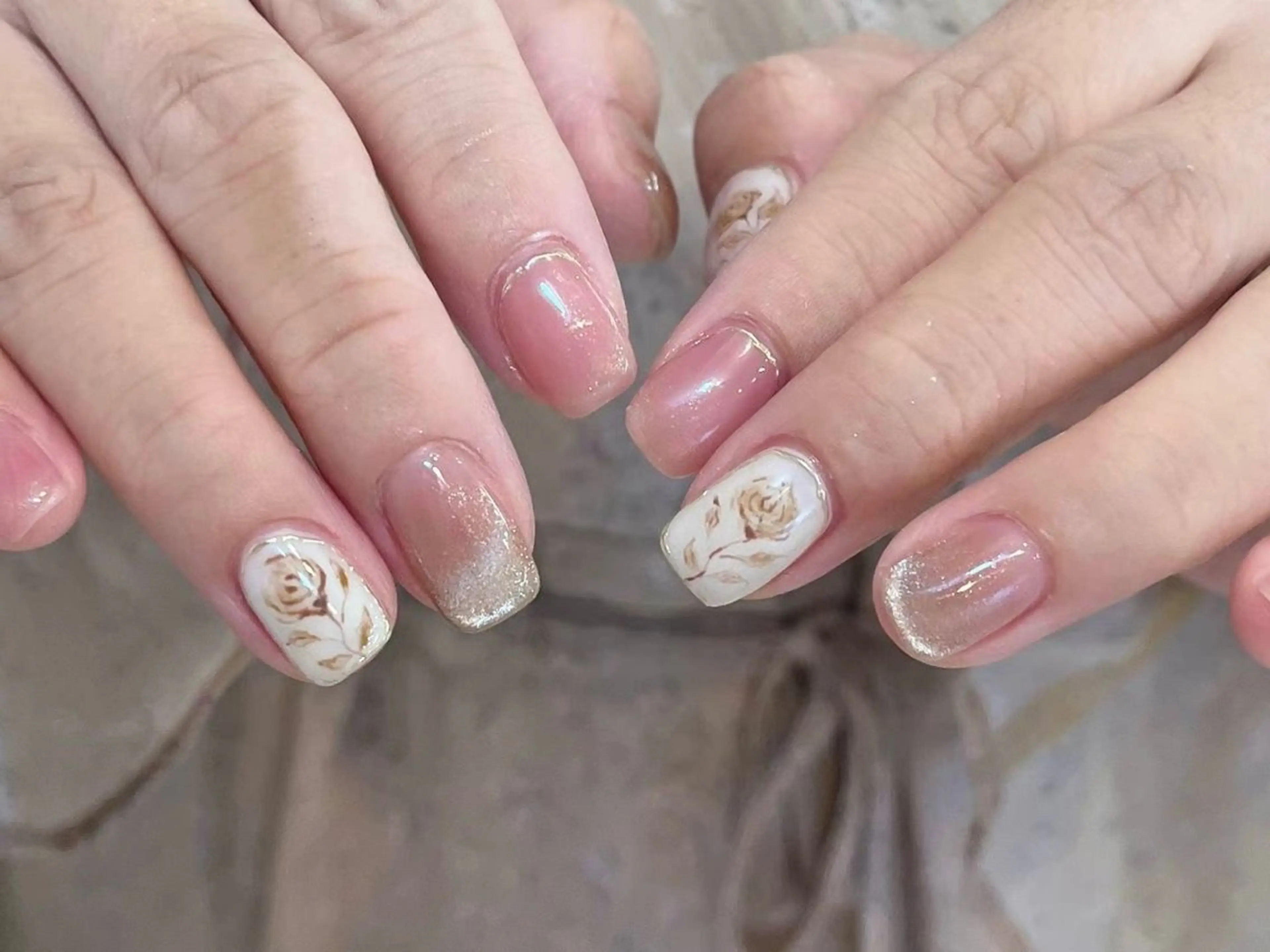 ネイル アートネイル フラワーネイル フットネイル ジェルネイル マグネットネイル Babarla Nailのネイルデザイン