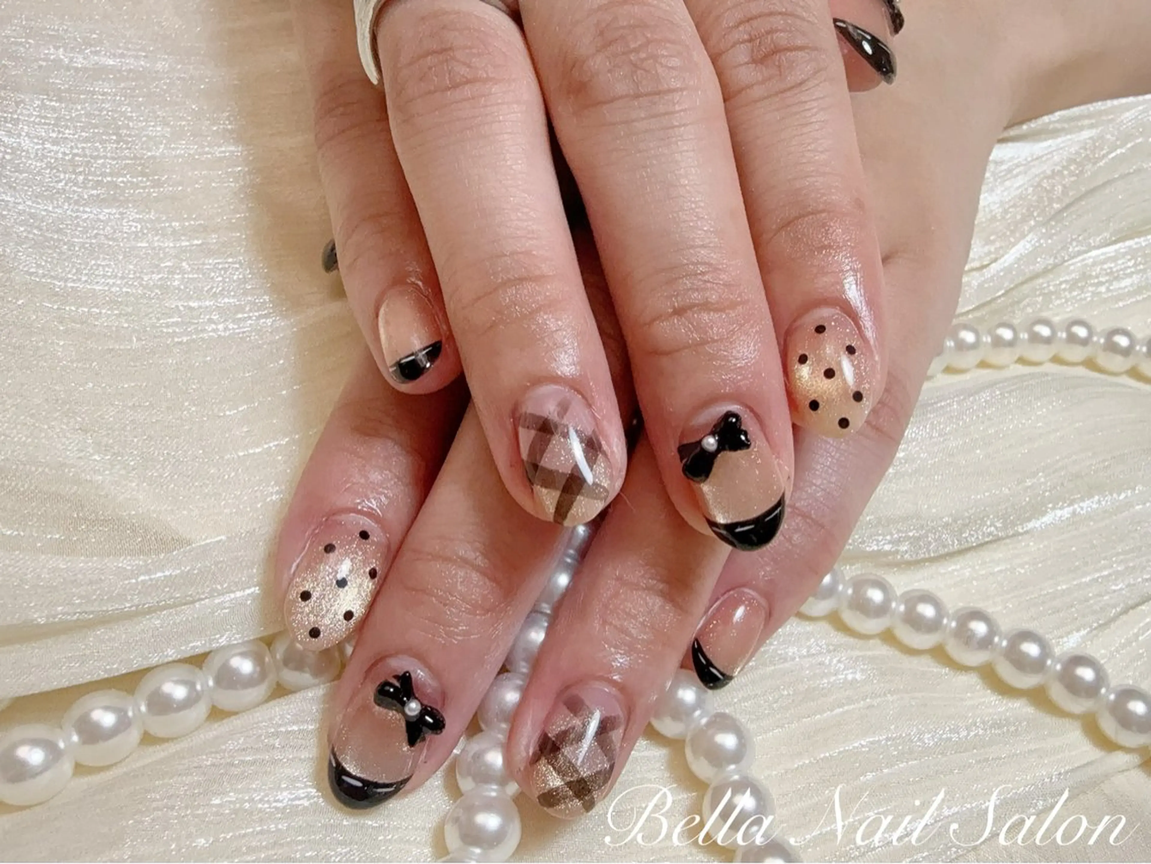 ネイル ハンドネイル Bella Nail Salonパラジェルのネイルデザイン