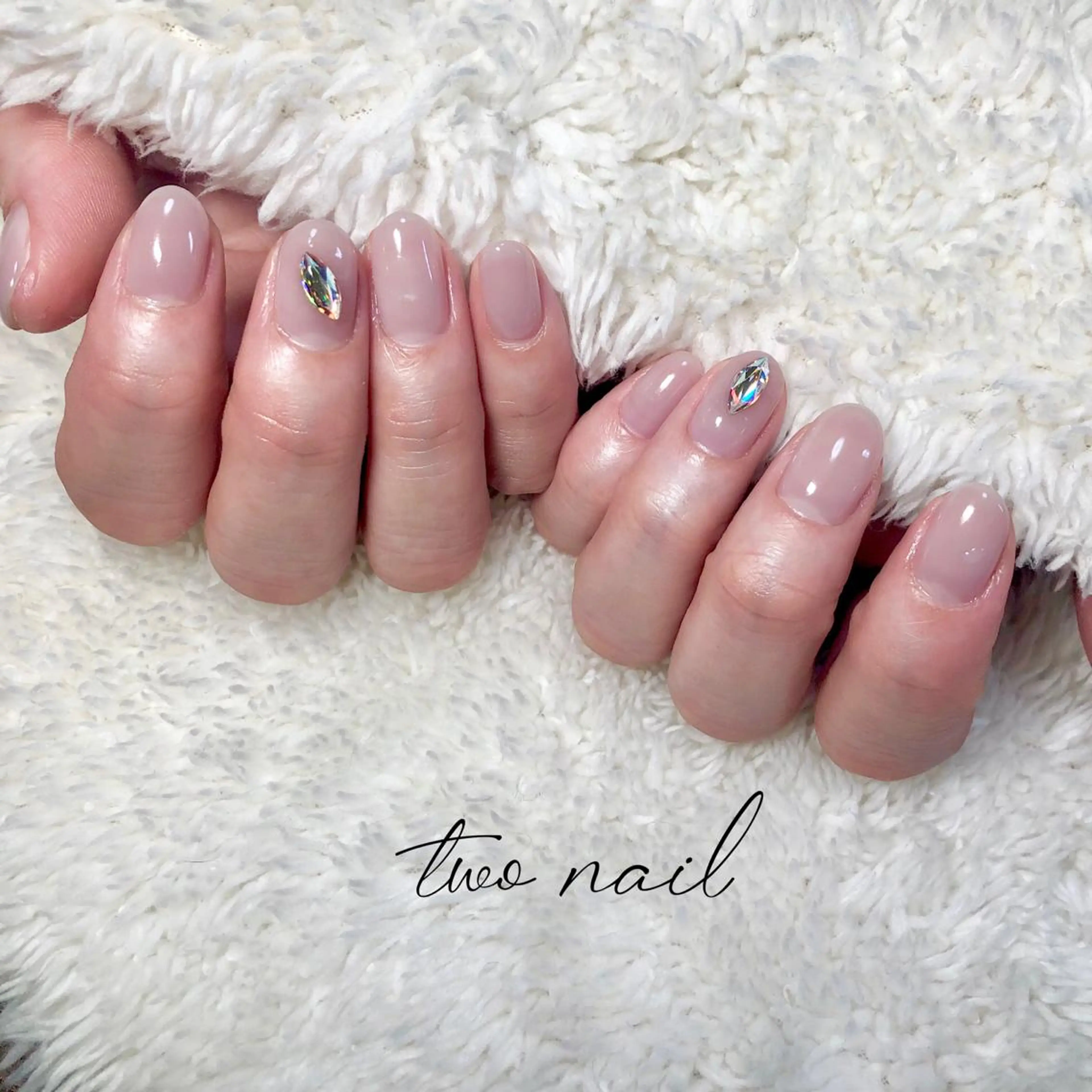 ネイル アートネイル フットネイル ハート ニュアンスネイル ホワイト ハンドネイル two nailのネイルデザイン