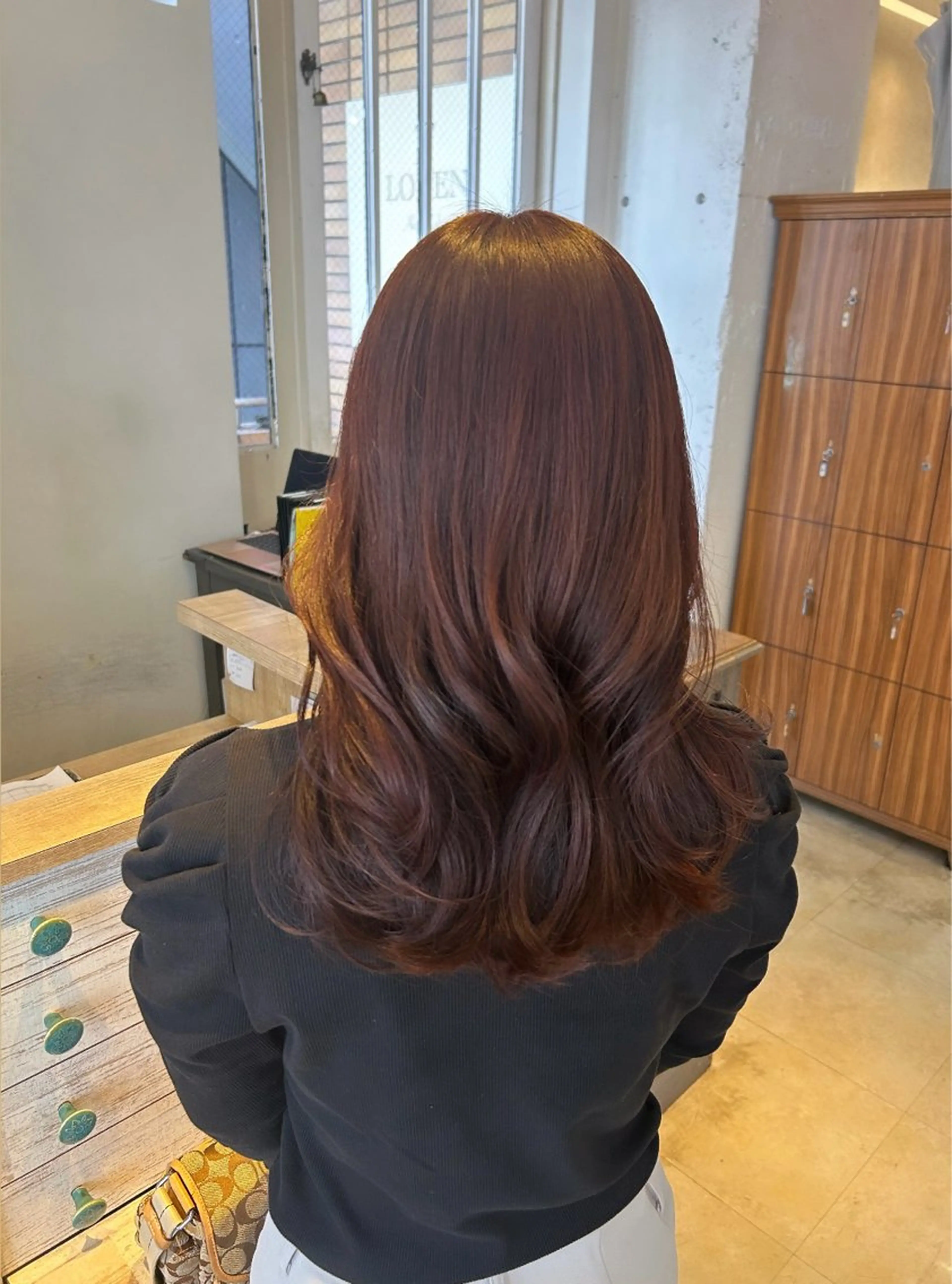 カラー ヘアカラー トリートメント LOREN    jiyugaoka所属・山本美月🌙艶カラー 🐈‍⬛暖色カラーのヘアスタイル