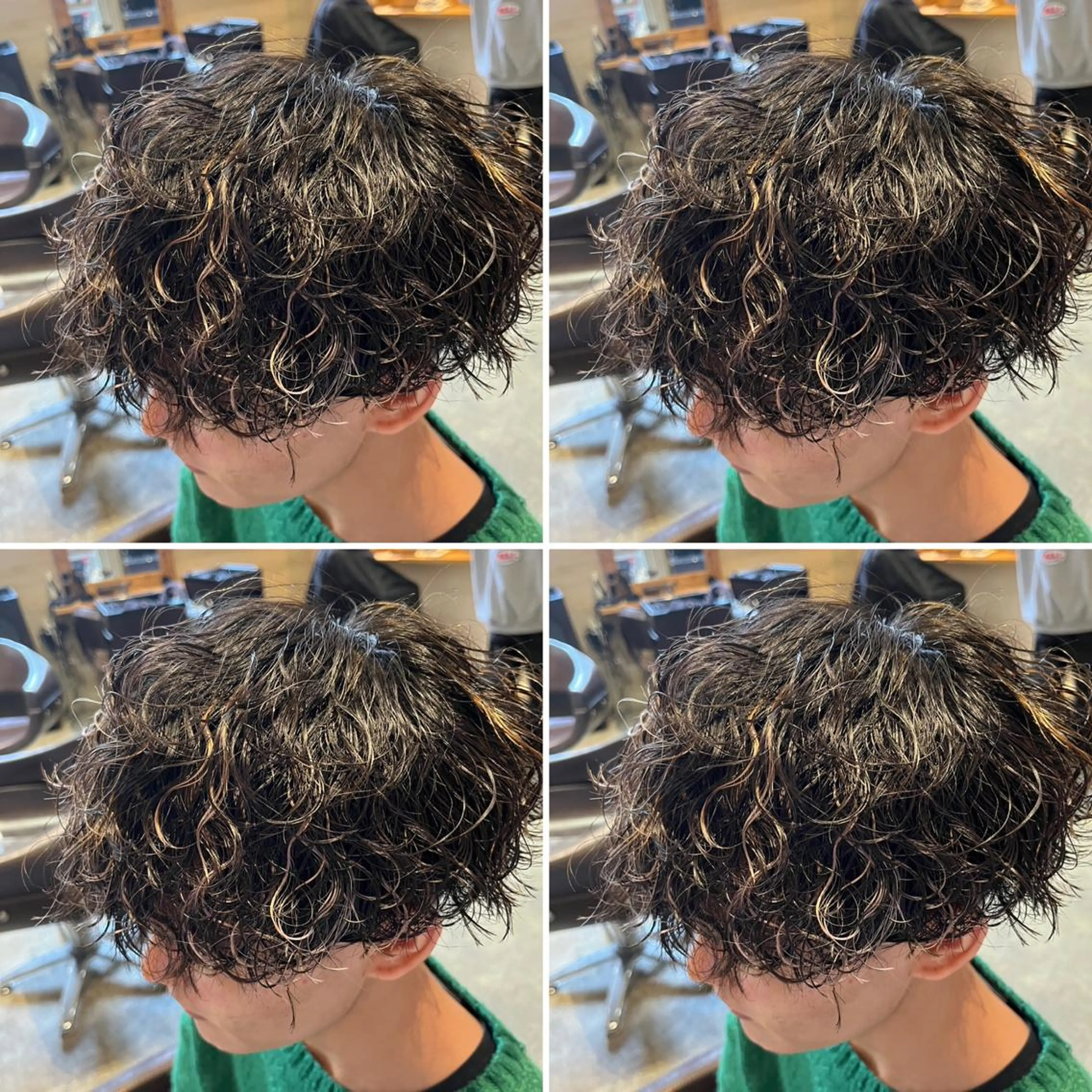 カラー パーマ メンズ カット ヘアカラー パーマ トリートメント ヘアセット 👑メンズパーマ特化 店長望月謙二郎👑のヘアスタイル