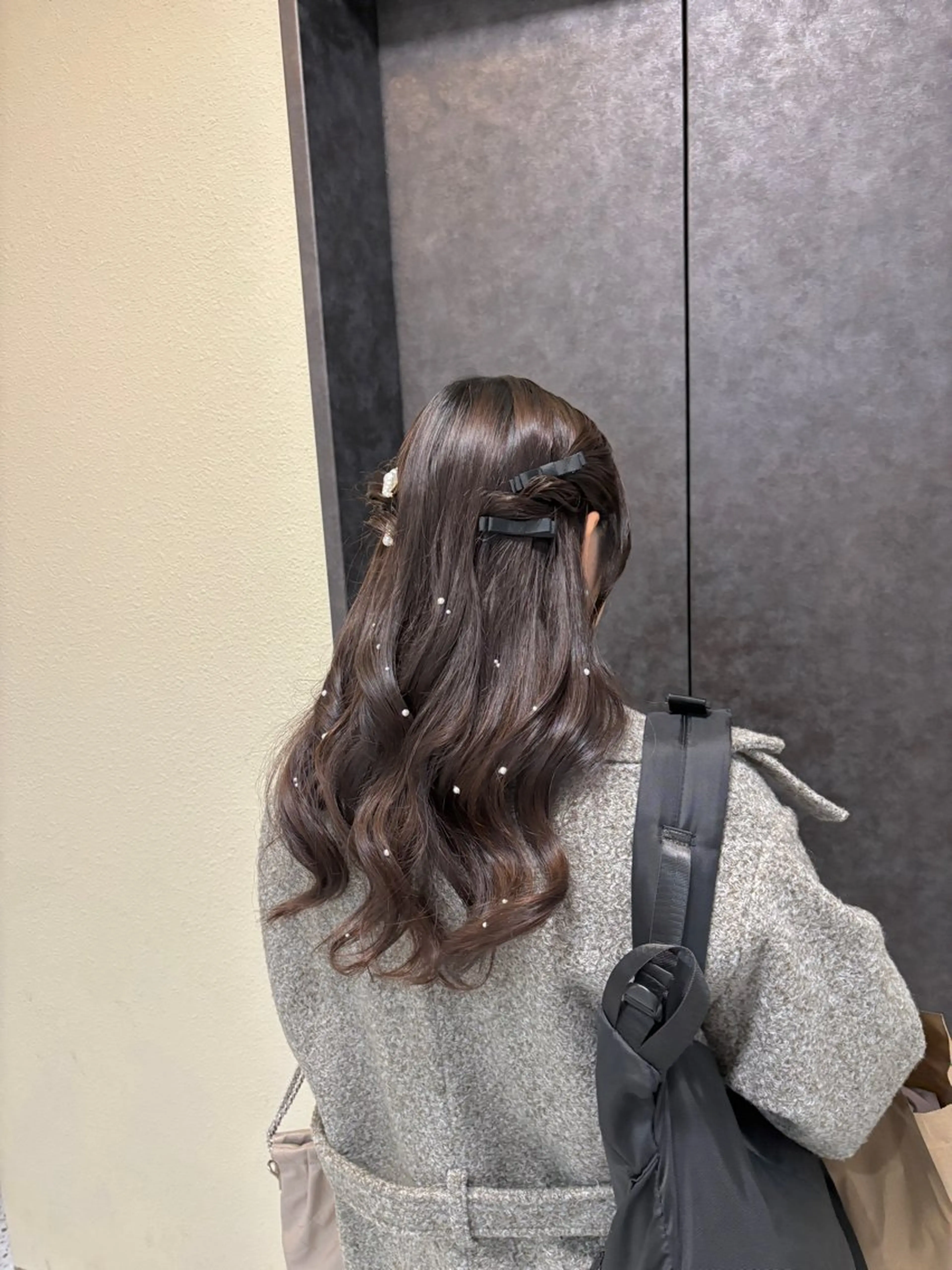 ヘアアレンジ ヘアセット Mila hinaのヘアスタイル