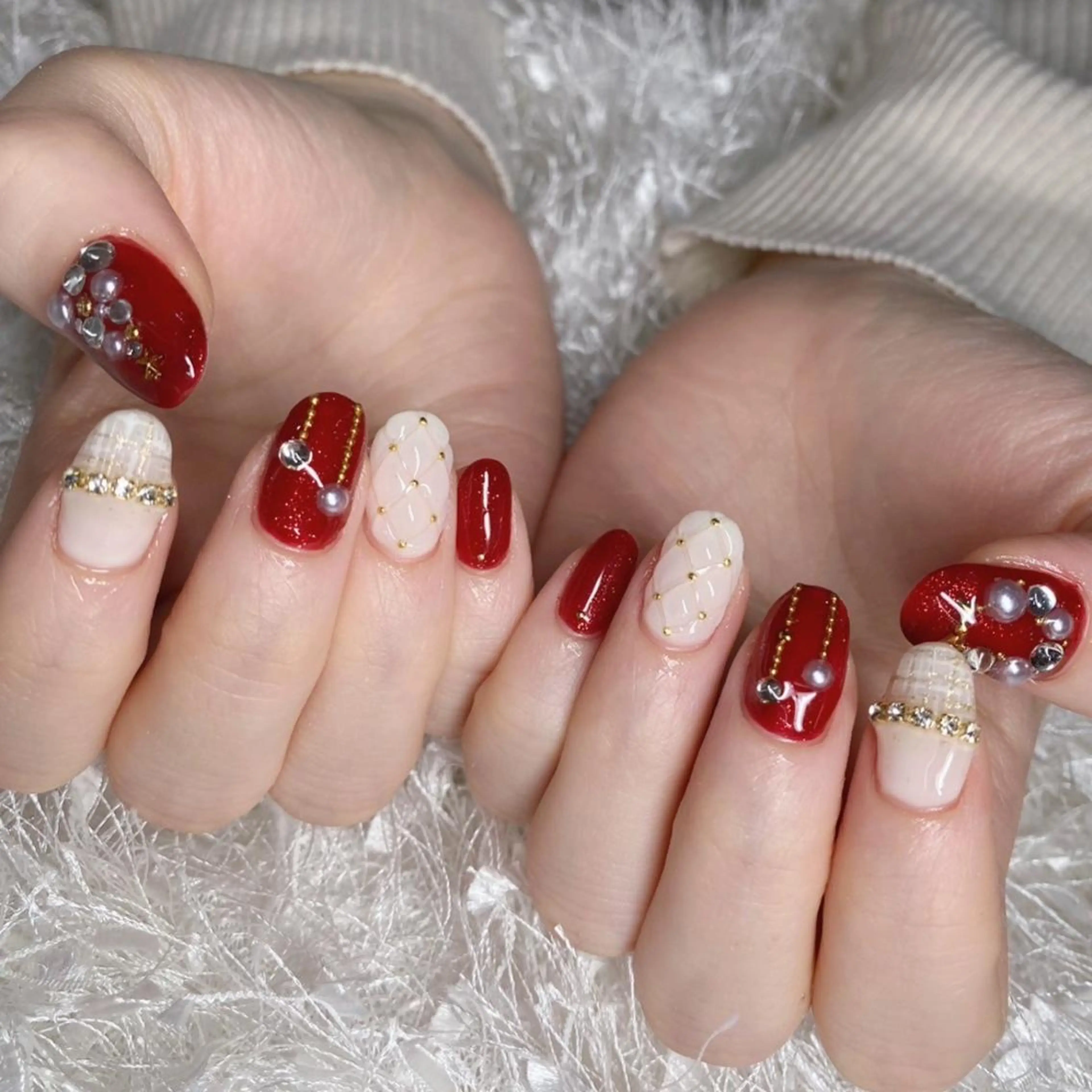 ネイル 長さ出し フレンチネイル ジェルネイル グラデーション 韓国ネイル ハンドネイル Nail&eye Belire 新宿のネイルデザイン