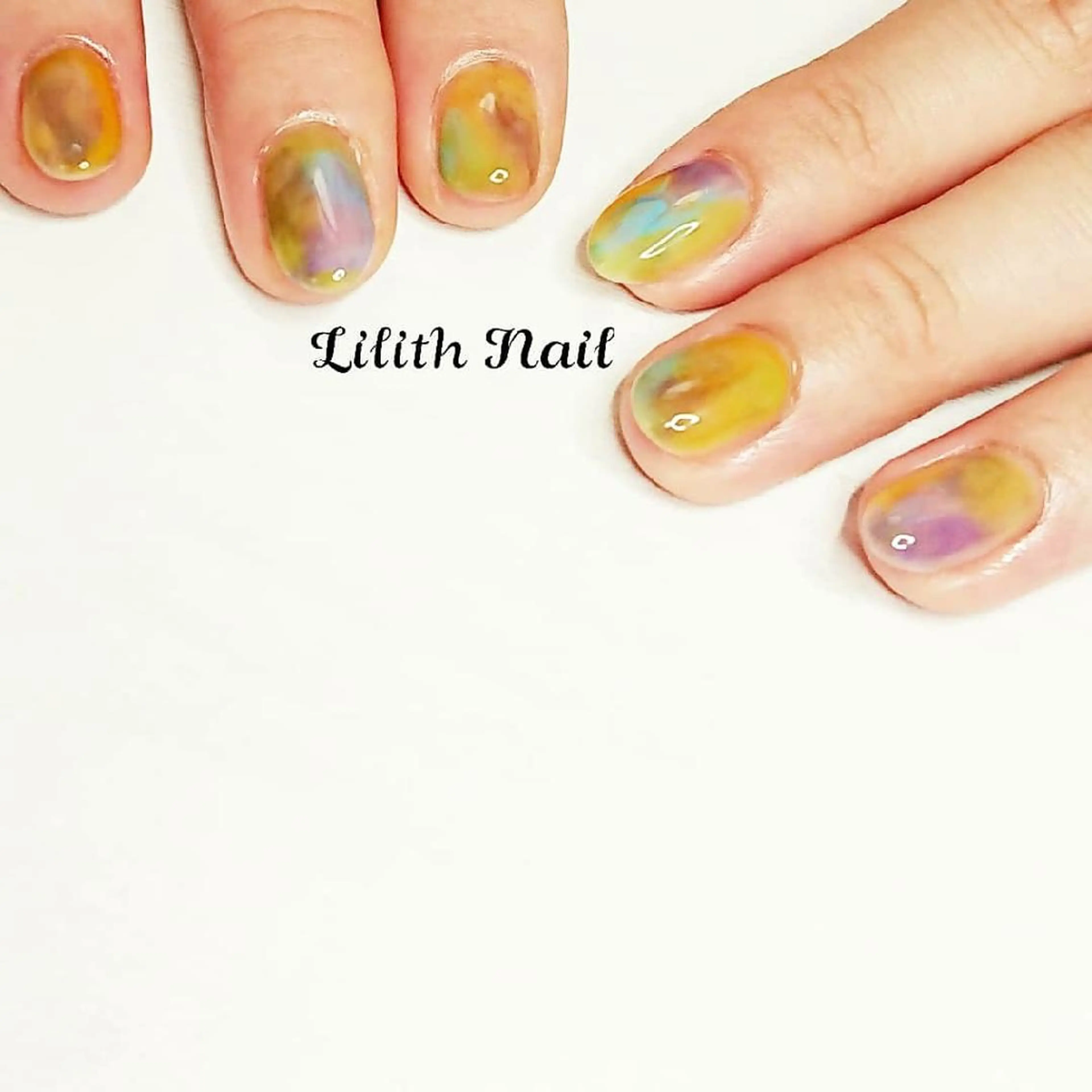 ネイル 春ネイル ハンドネイル Lilith Nailのネイルデザイン