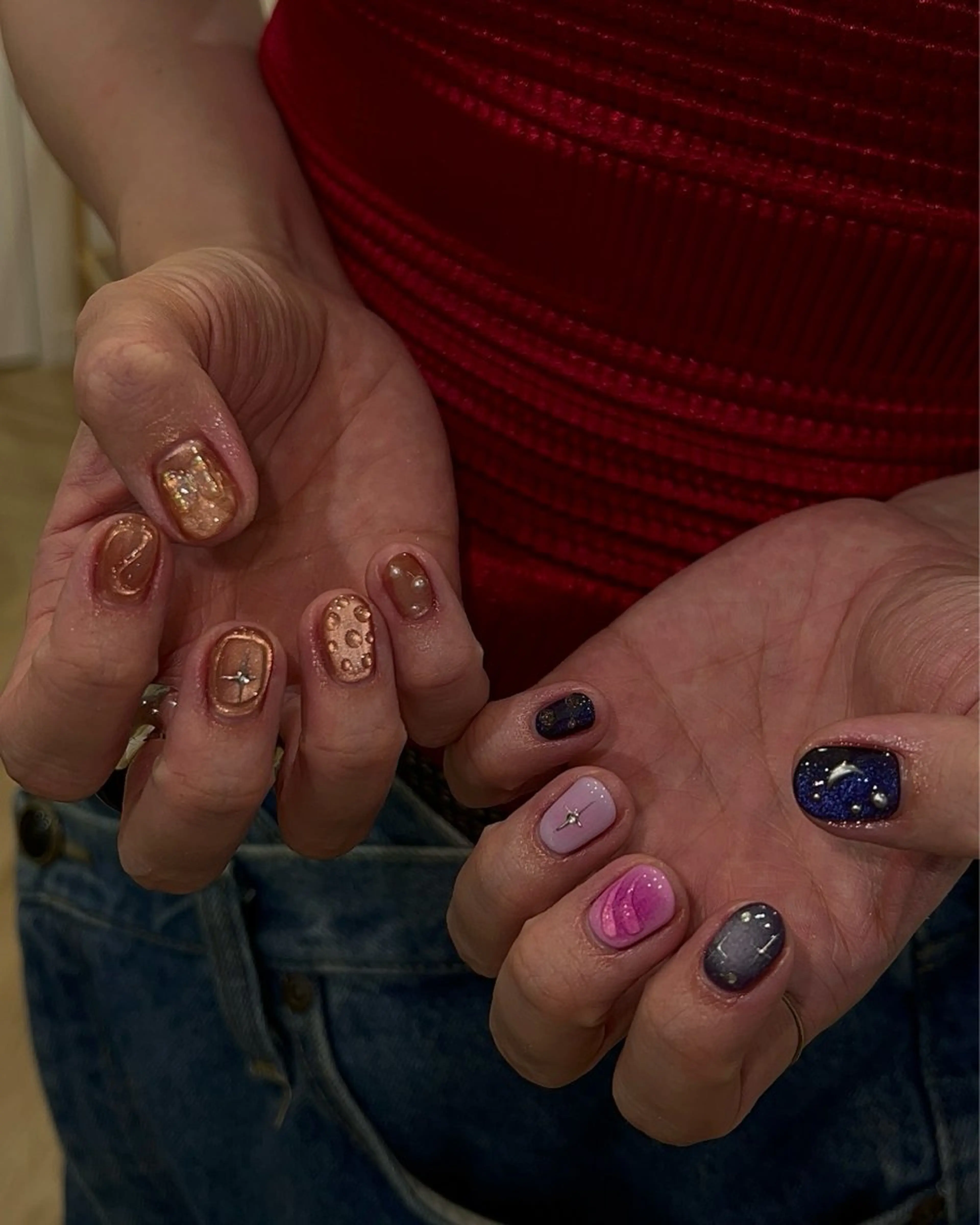 ネイル ハンドネイル フットネイル ハンドケア Nes.Nail所属・Miyagi Asamiのネイルデザイン