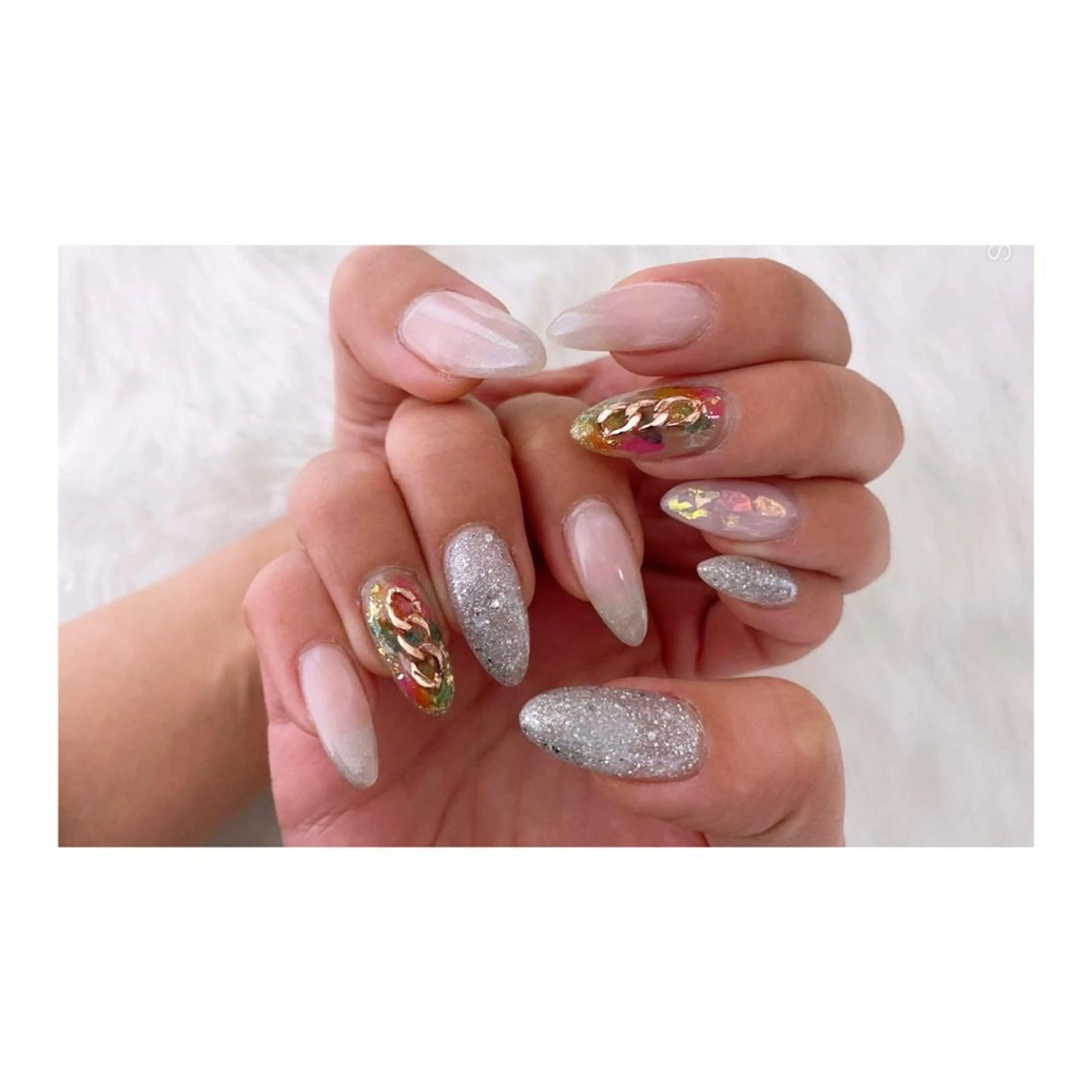 ネイル ハンドネイル M nail 個人サロン𓆉♥︎のネイルデザイン