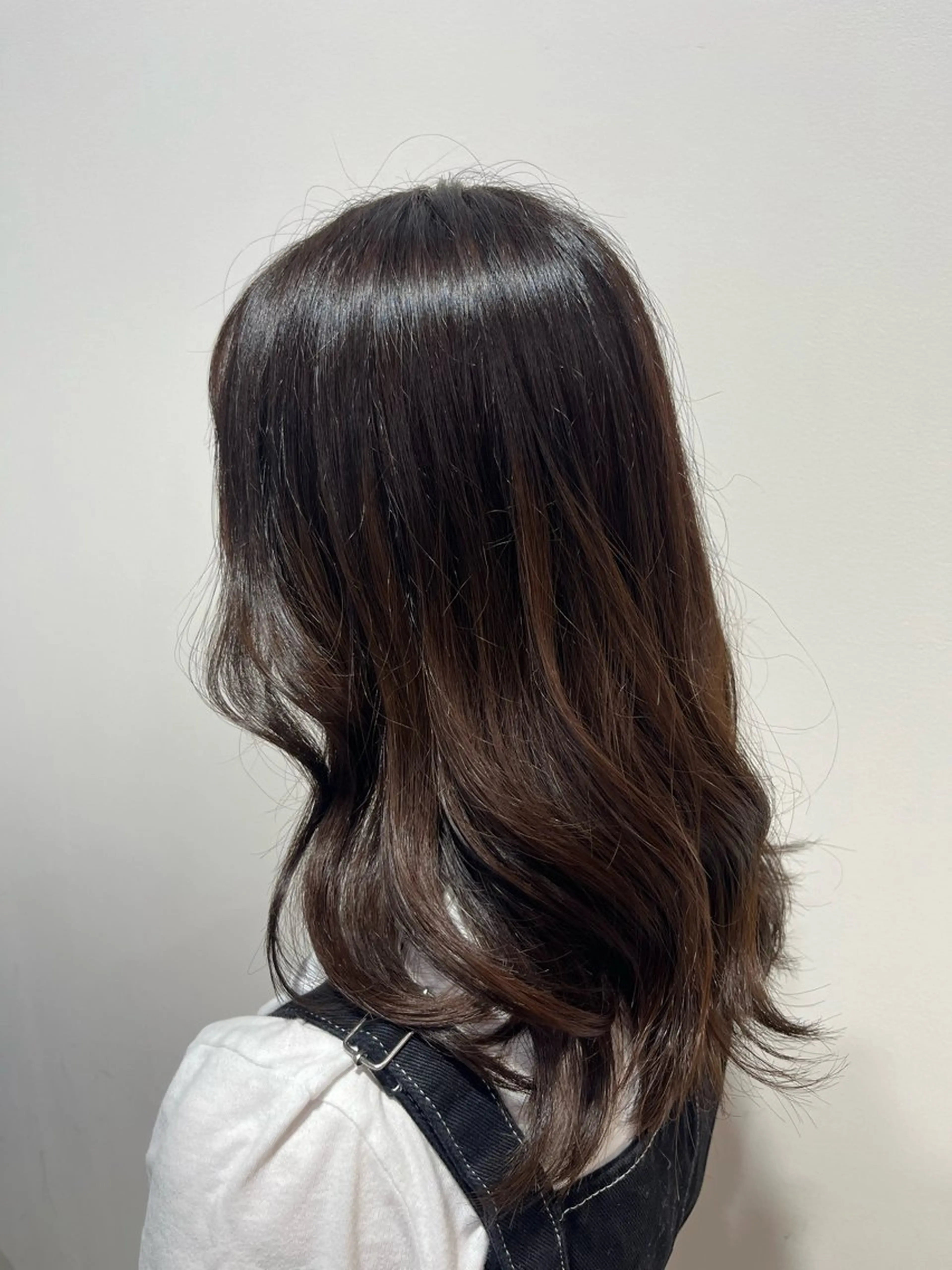 ロング カラー ブリーチ ブラウンカラー 冨田 昌亮のヘアスタイル