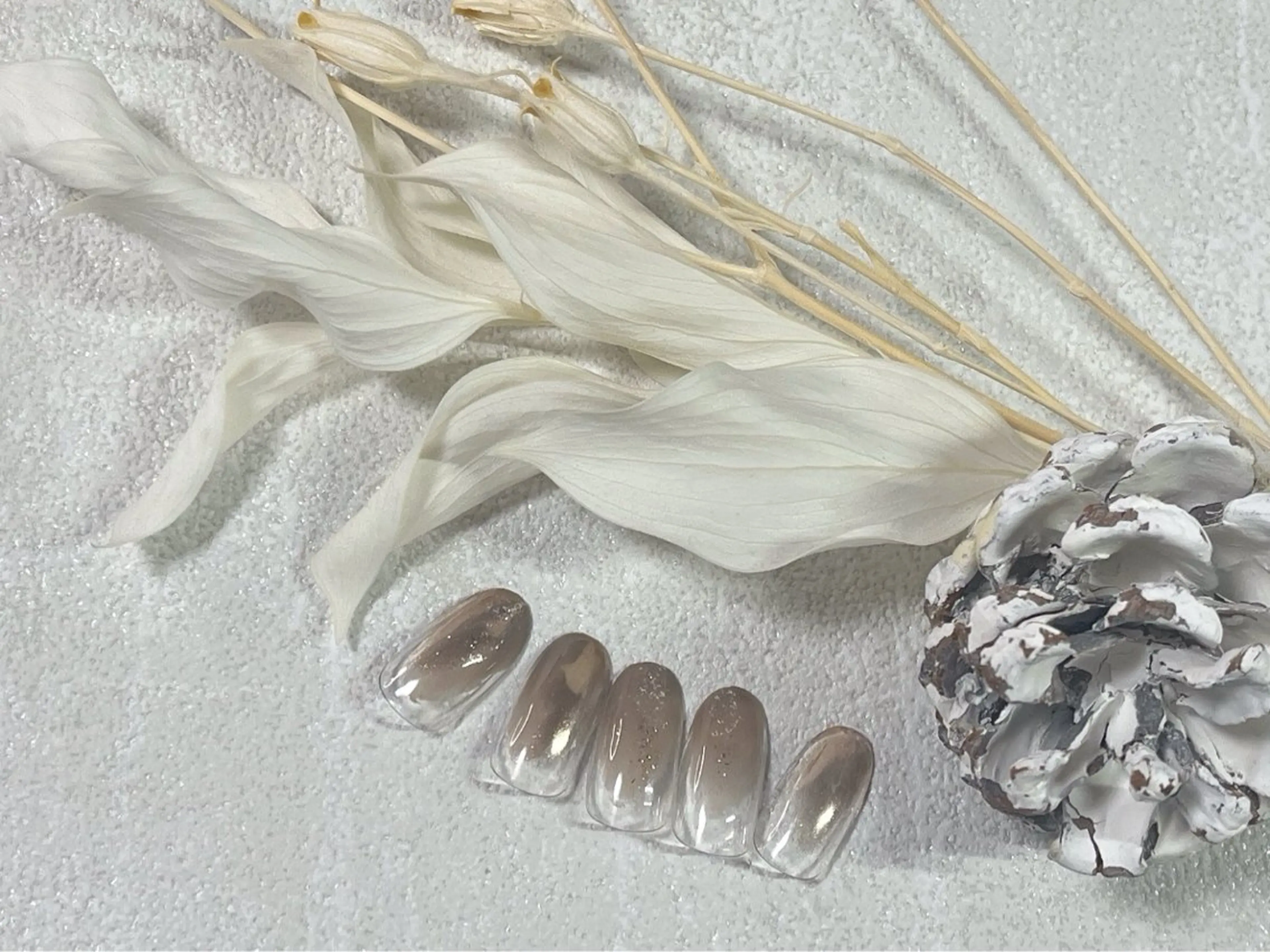 ネイル オーロラネイル フットネイル フレンチネイル ジェルネイル マグネットネイル ハンドネイル kiki nail 二子玉川のネイルデザイン