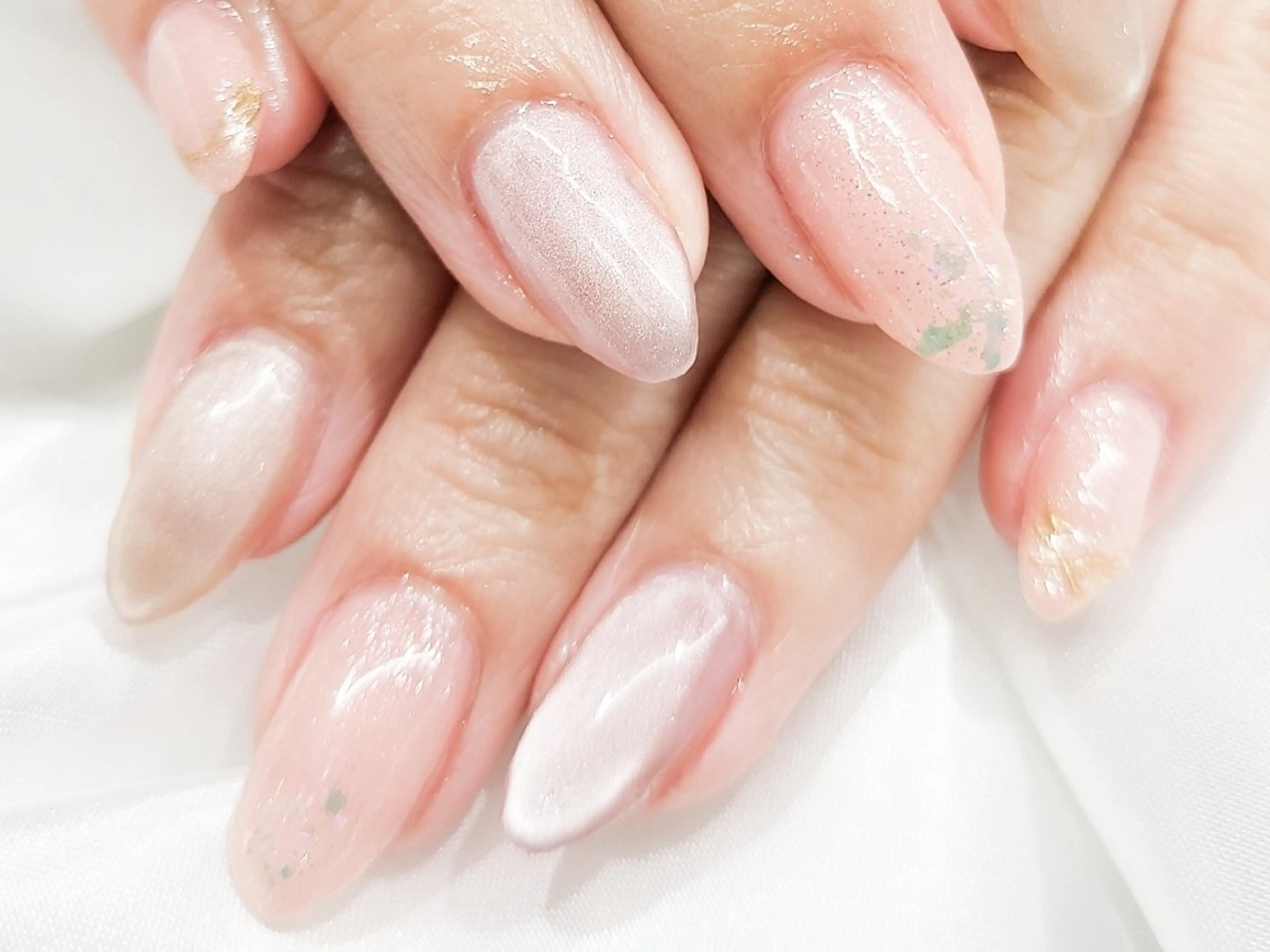 ネイル 入学式 ワンカラーネイル シンプルネイル ハンドネイル 矢野 美希のネイルデザイン