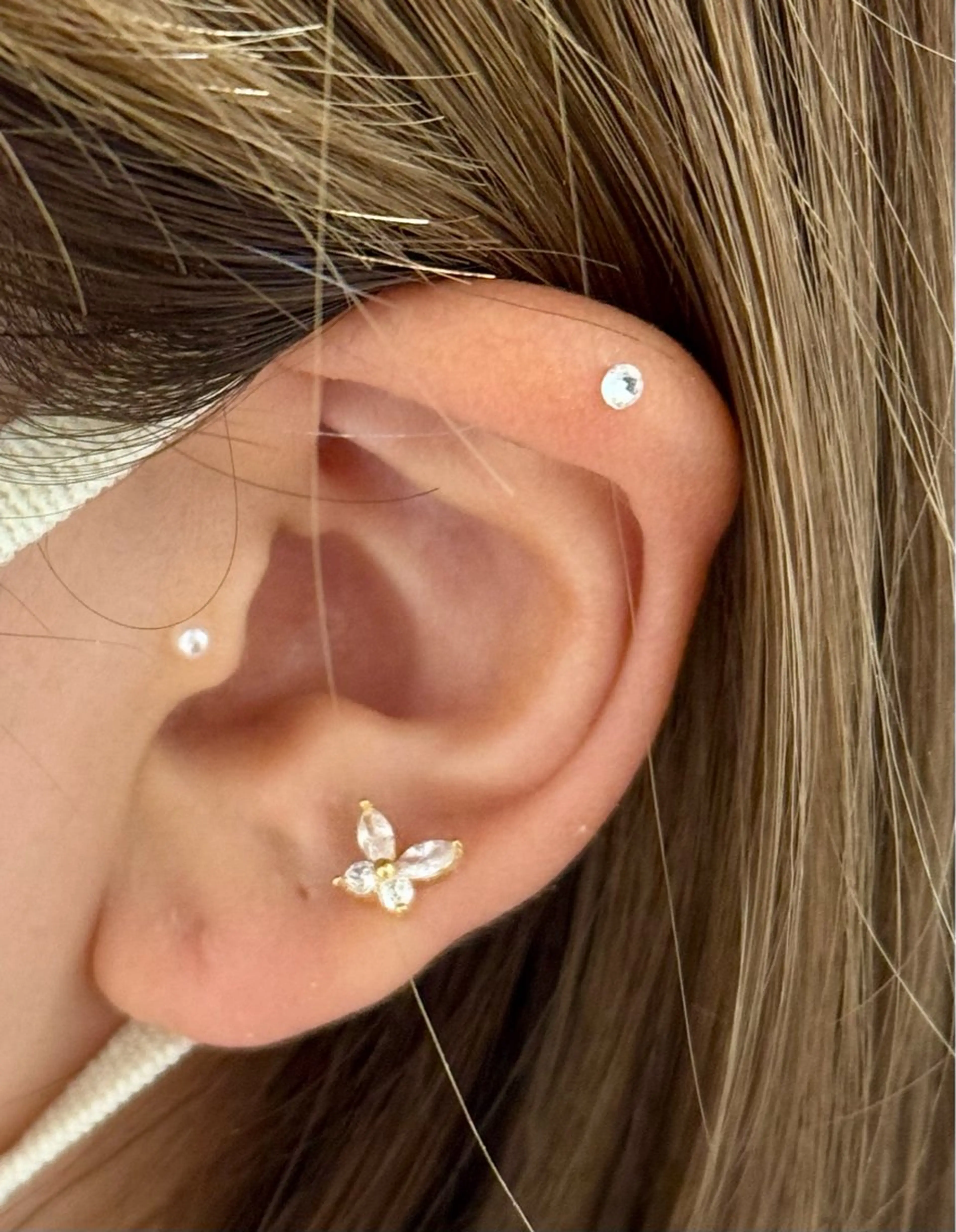 💎耳つぼジュエリー6粒の写真