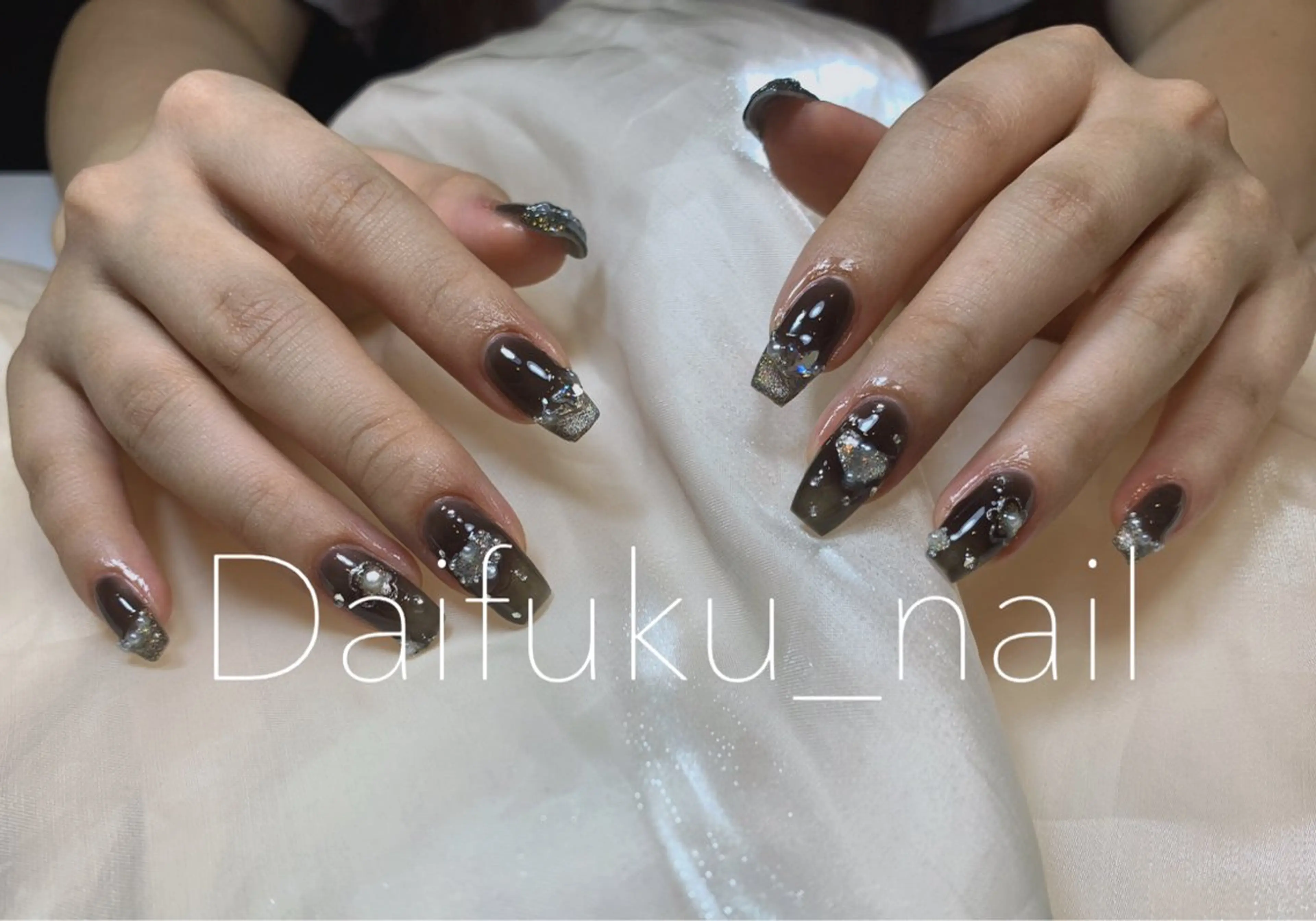 ミディアム ハンドネイル Daifuku_nails所属・Daifuku nailsのネイルデザイン