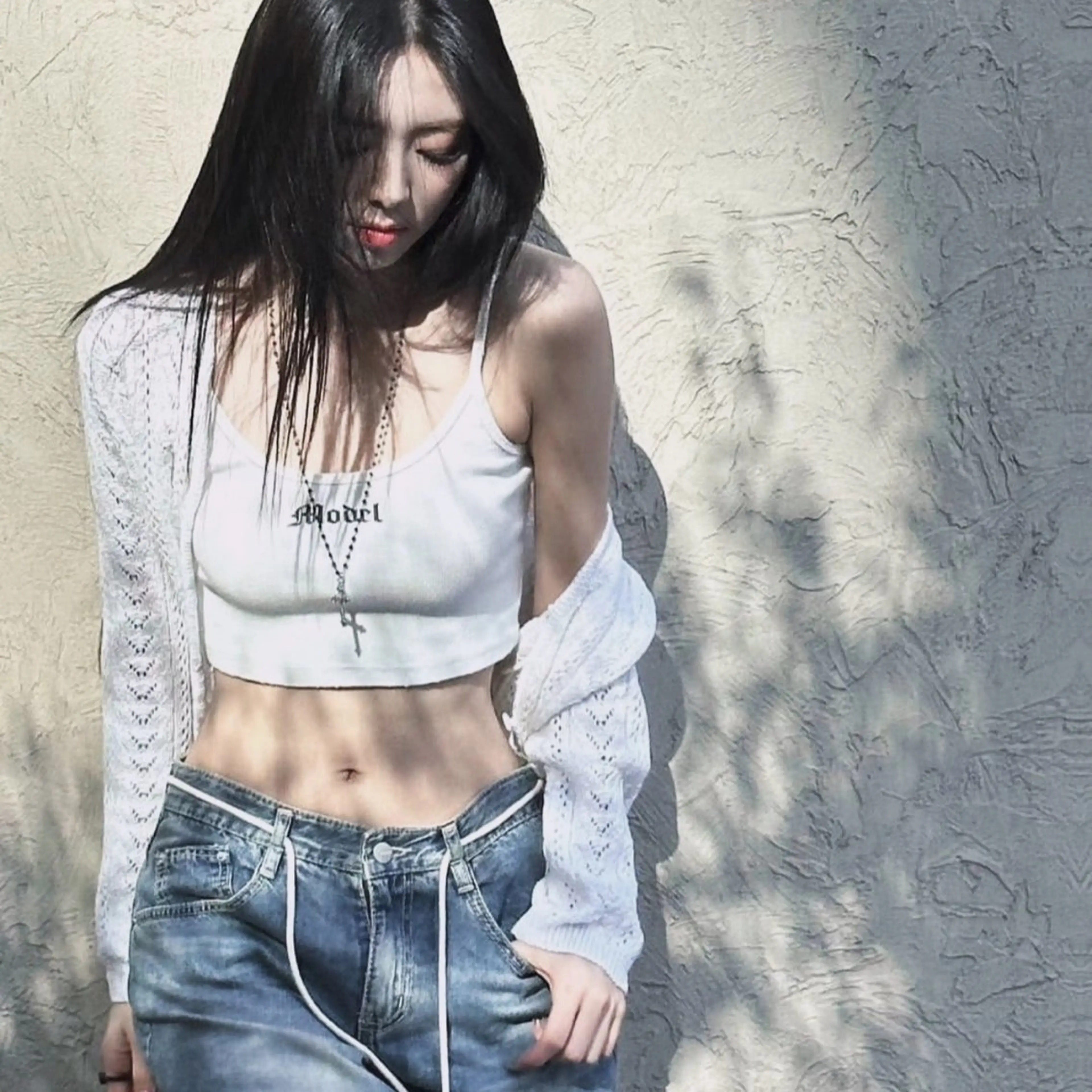 ロング カラー 💖大人韓国ヘア💖 韓国艶カラー【銀座】のヘアスタイル