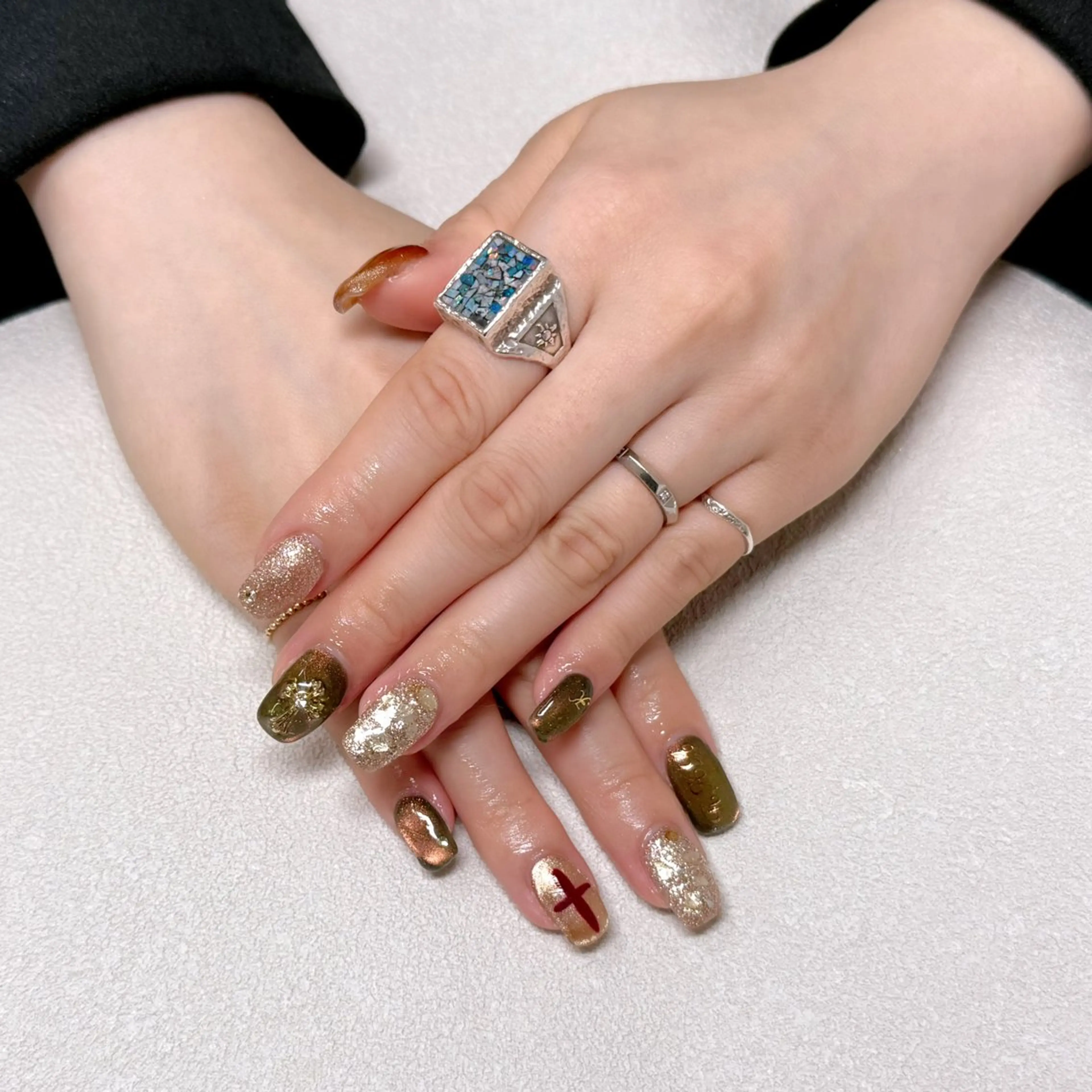 ネイル ハンドネイル Bianca♡ TAKANASHIのネイルデザイン