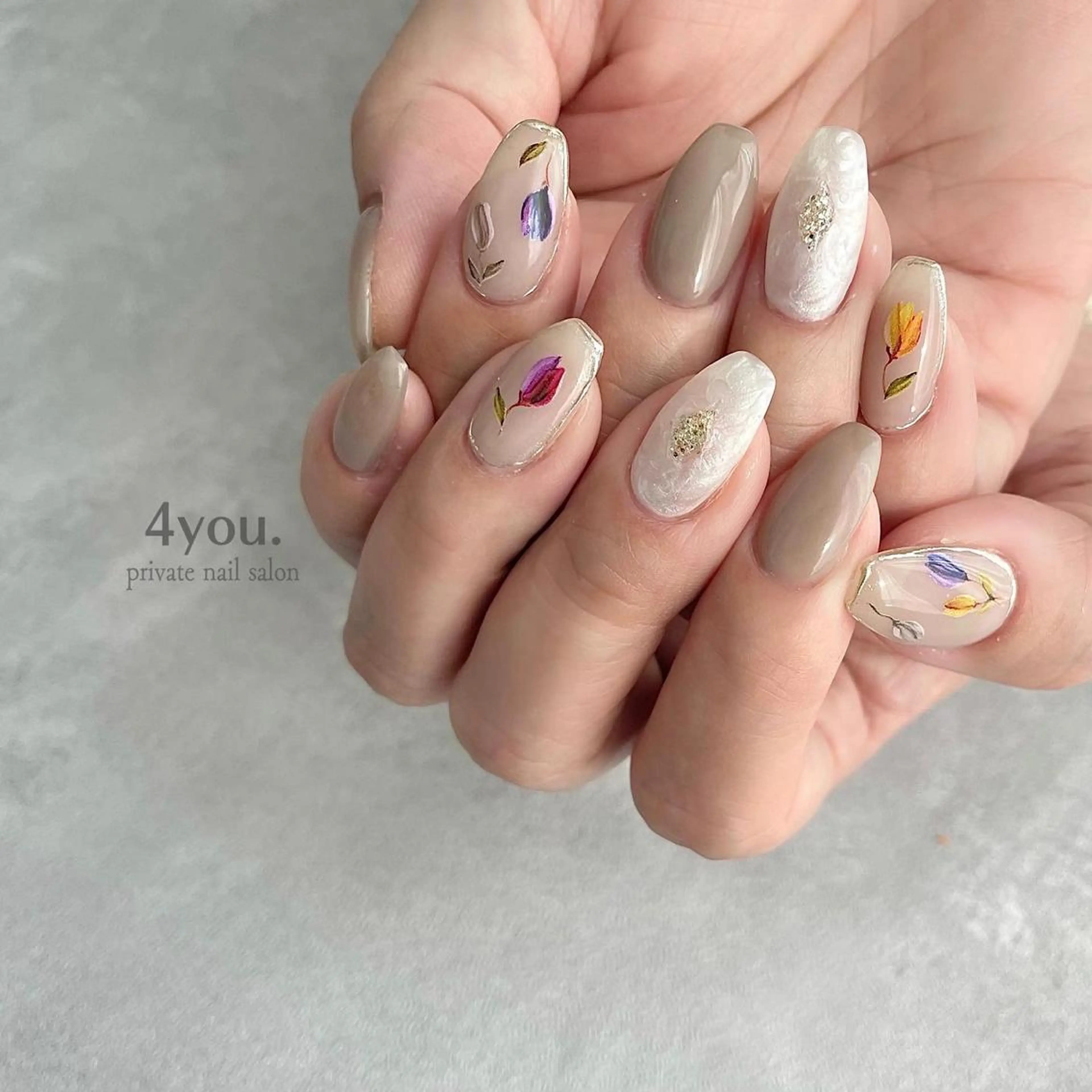ネイル nail salon ４ｙｏｕ．のネイルデザイン