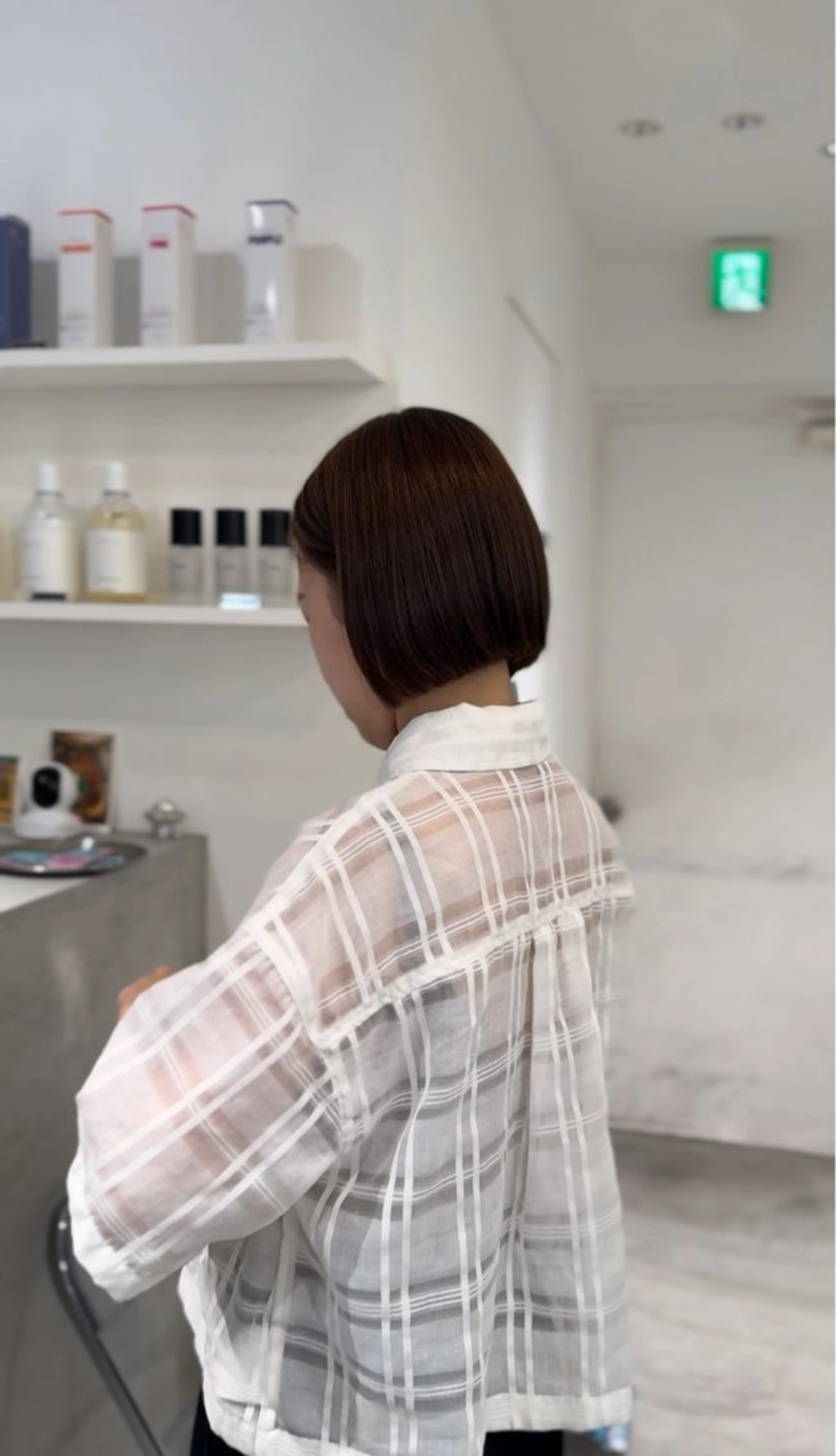 ミディアム ボブ soa.北堀江所属・soa.北堀江 のりのヘアスタイル