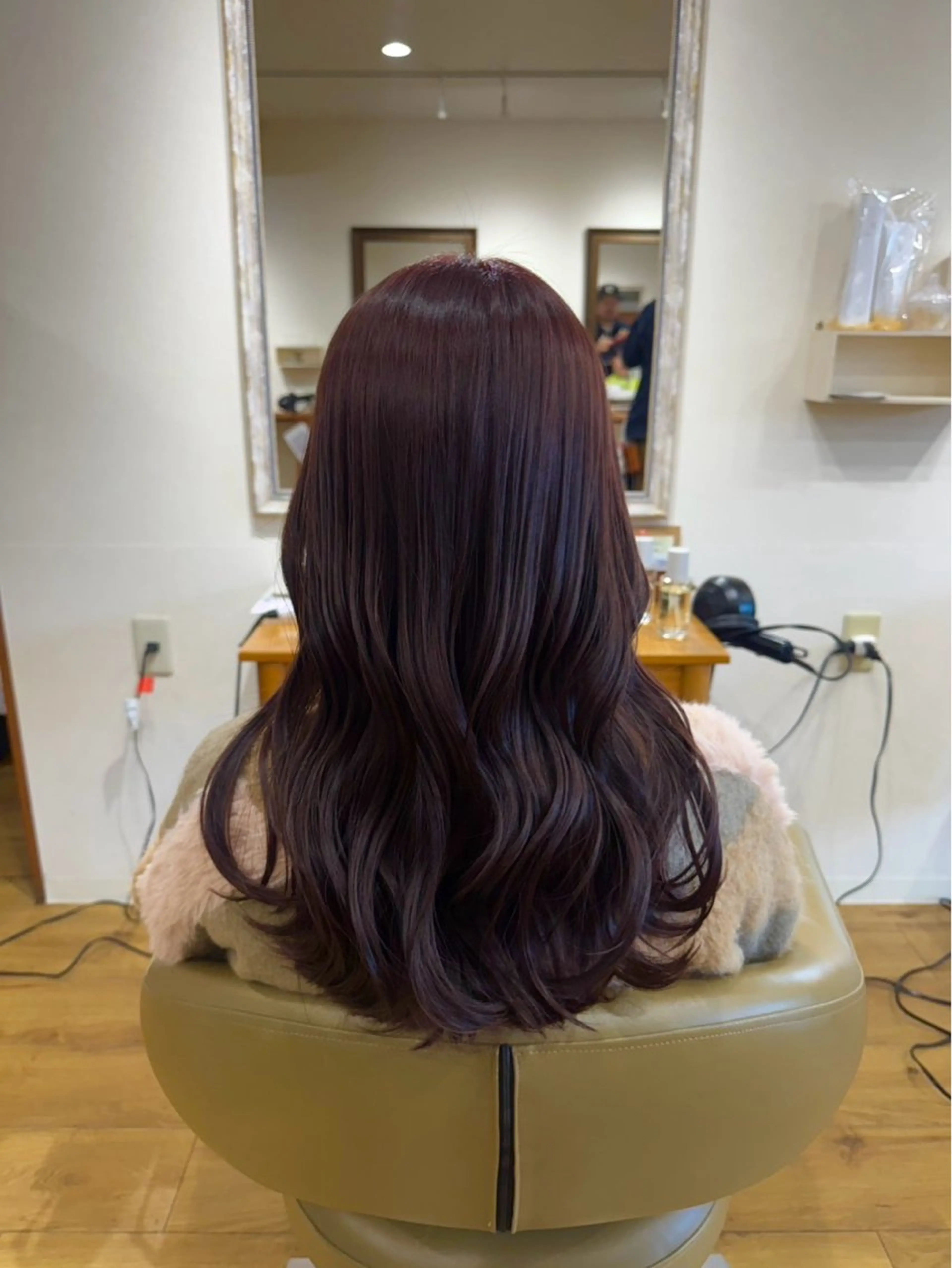 ロング カラー 髪質改善美容室Flat.千葉所属・トゥサリ/ 海外ヘア/レイヤーのヘアスタイル