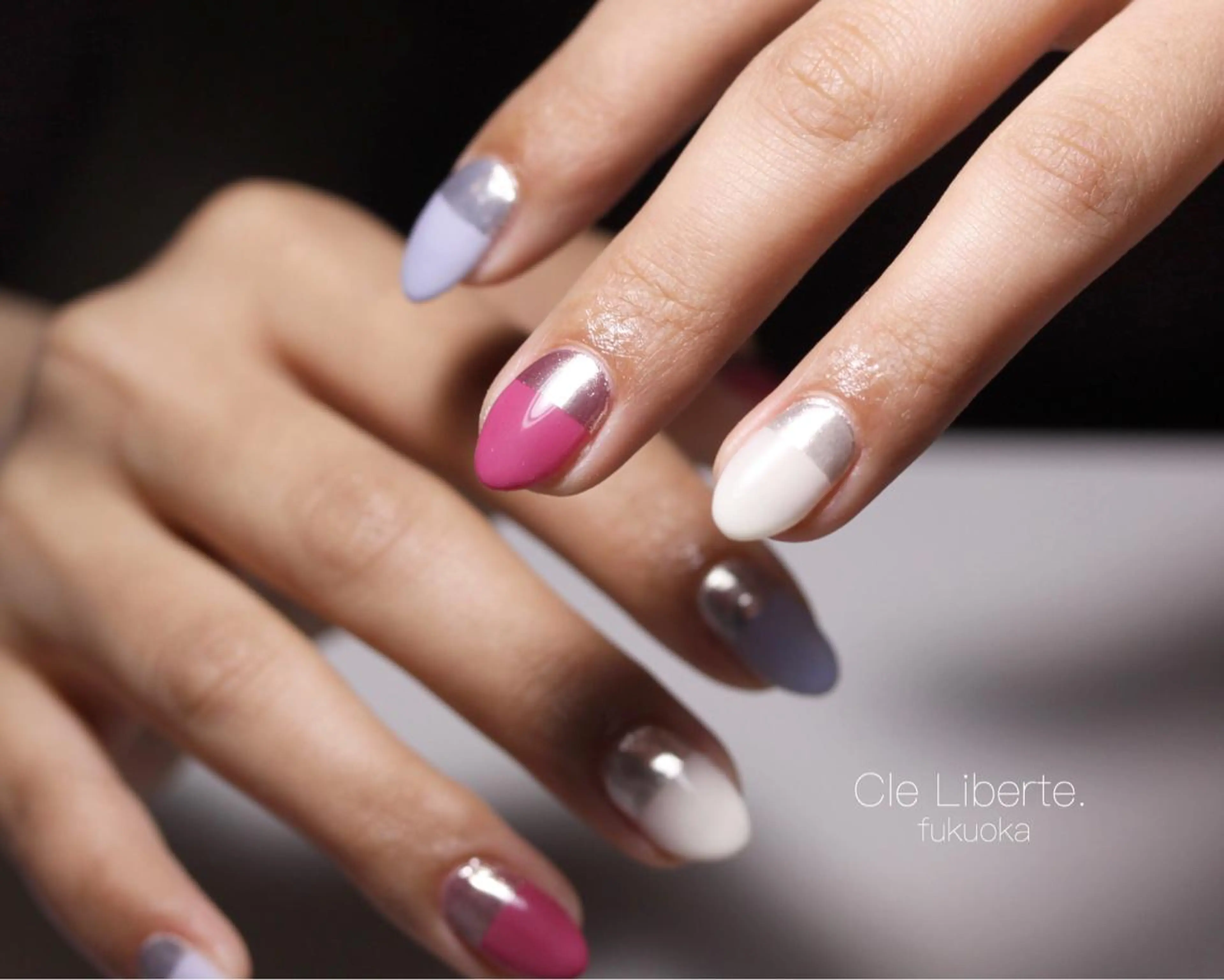 ネイル アートネイル フットネイル フレンチネイル スカルプネイル シンプルネイル Elio所属・Elio 国泰寺のネイルデザイン