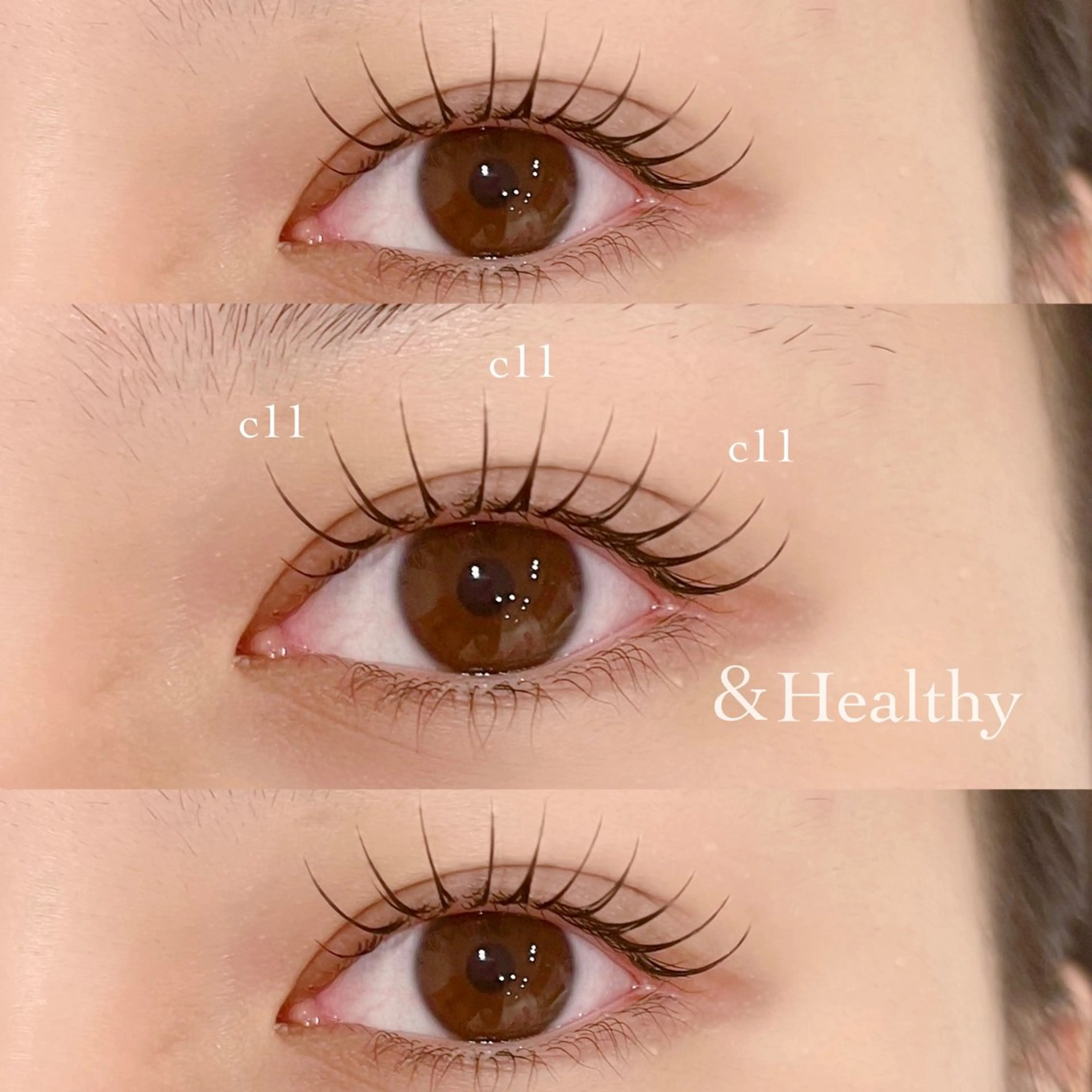 マツエク・マツパ Cカール LOWE / Chiakiのマツエク・マツパデザイン