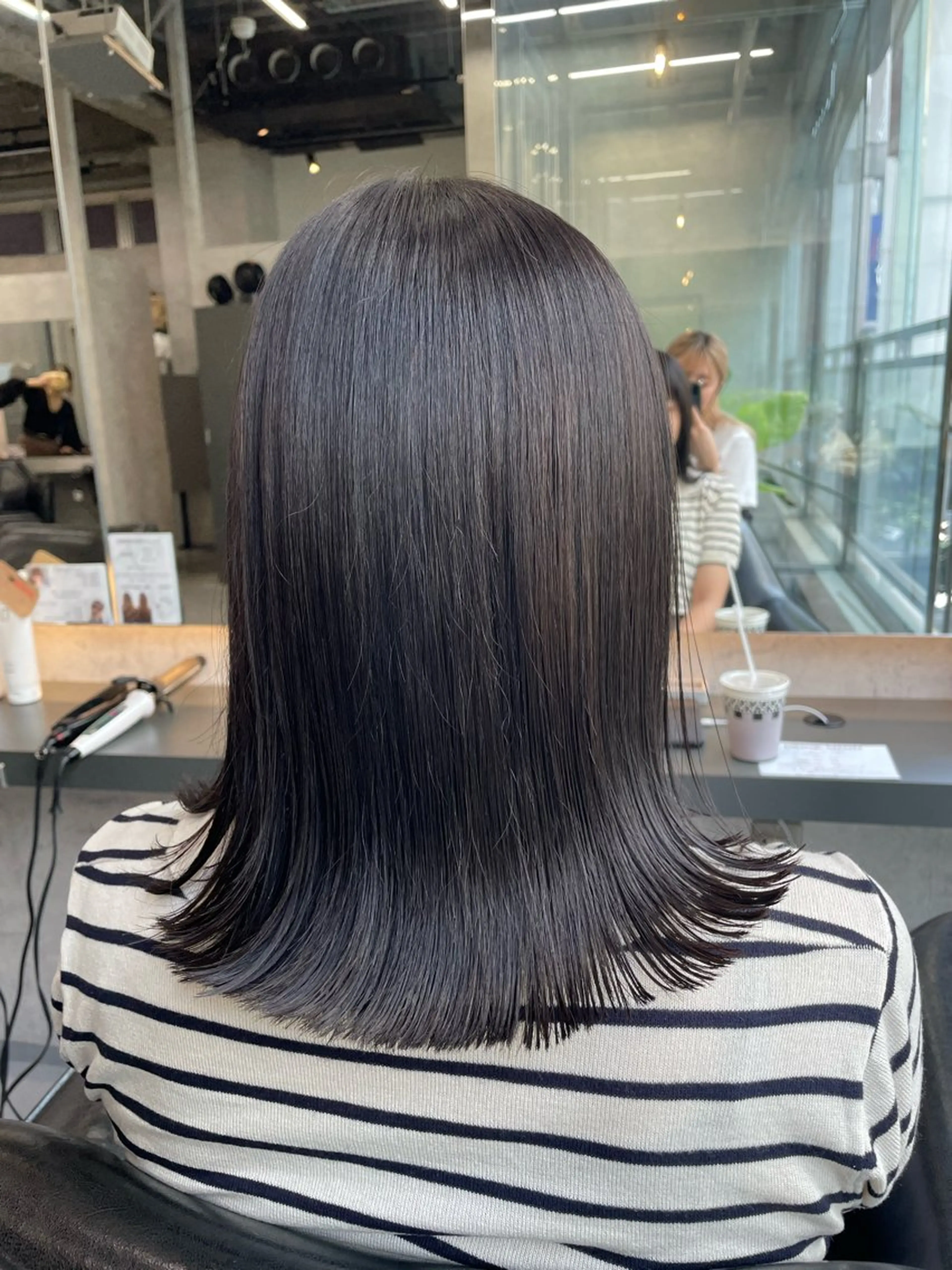 ミディアム レイヤー×顔周 り×髪質改善/MIUのヘアスタイル