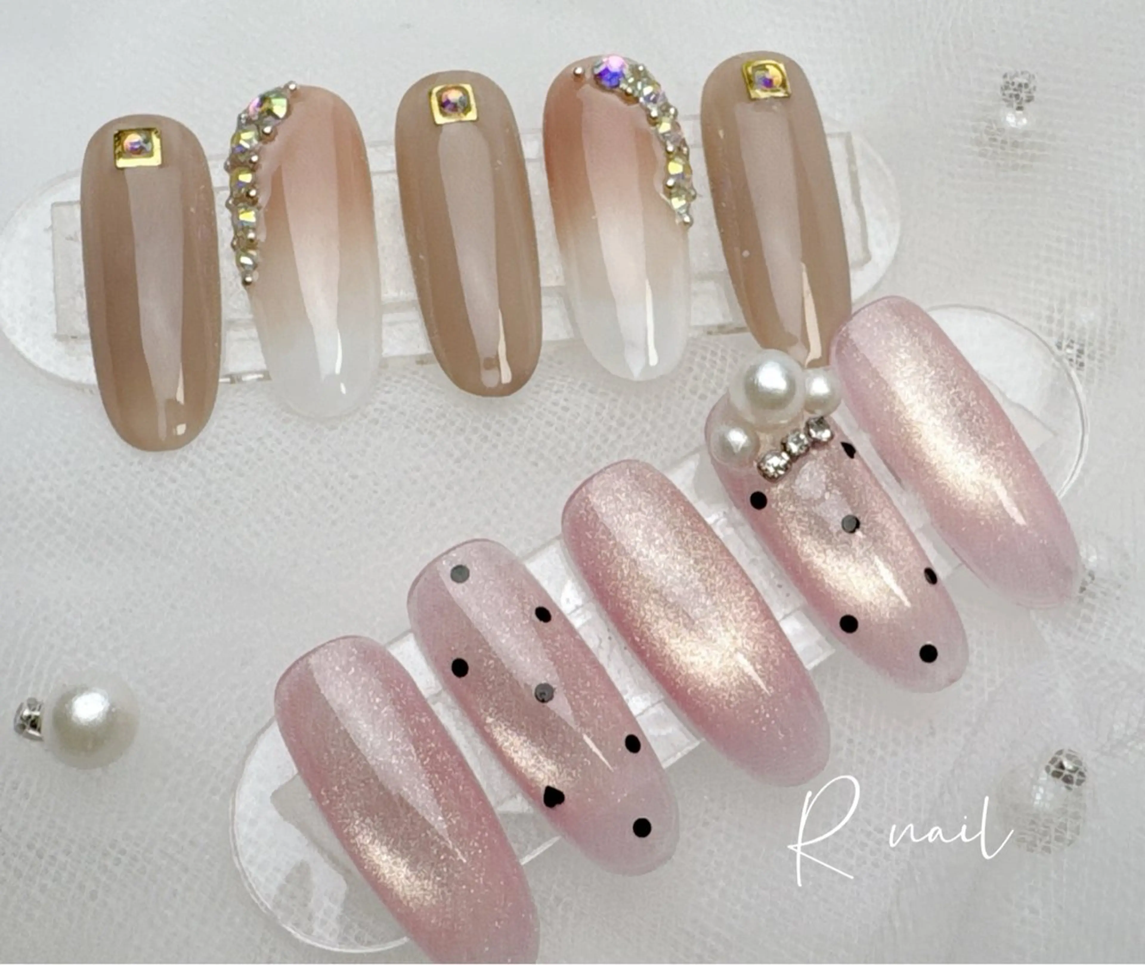 定額シンプルデザイン🍒ソフトジェルオフ、ケア込み120分✨色変更可の写真