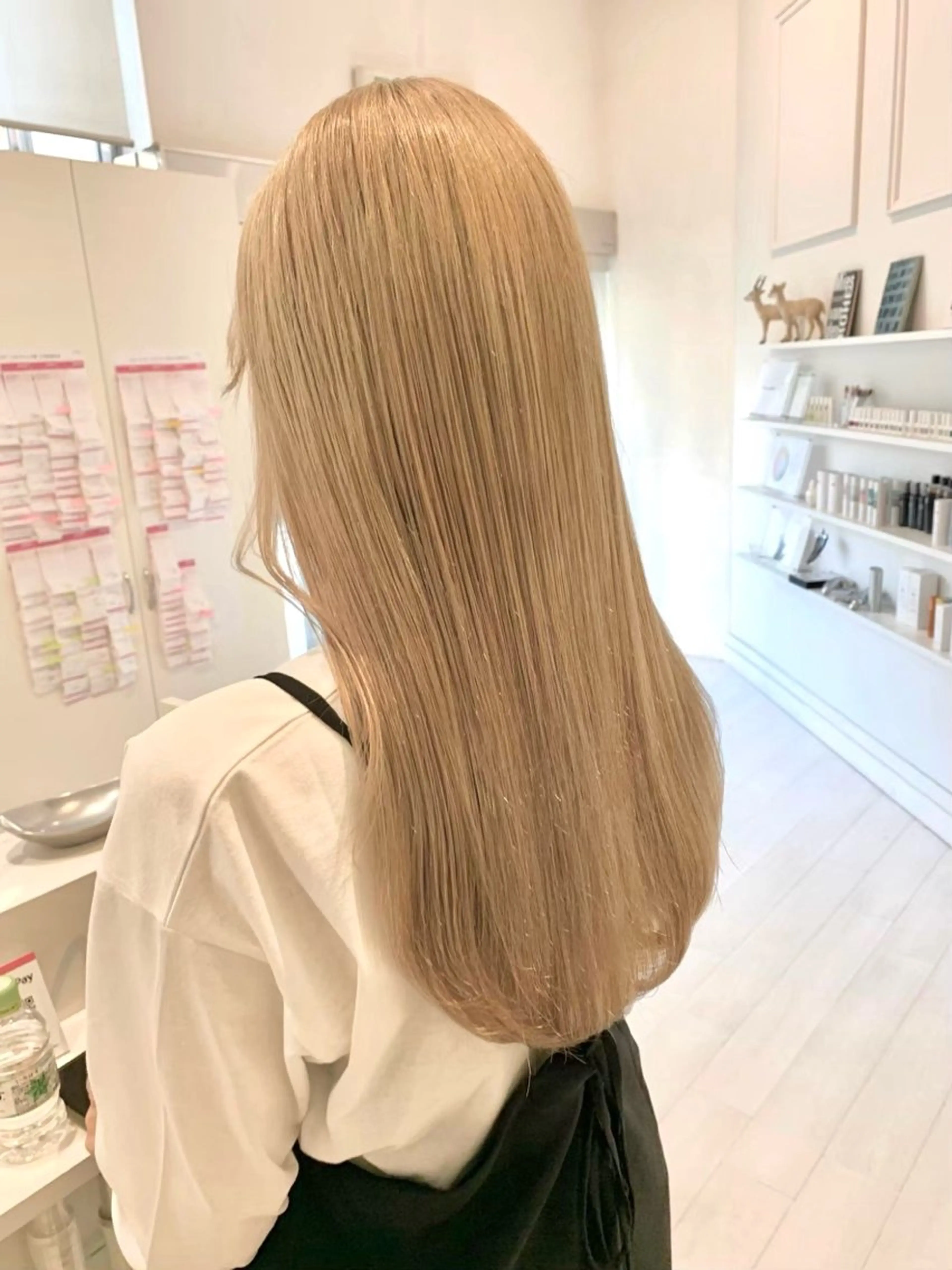 ロング ヘアカラー Parve  Mix 🫧梶川虹のヘアスタイル