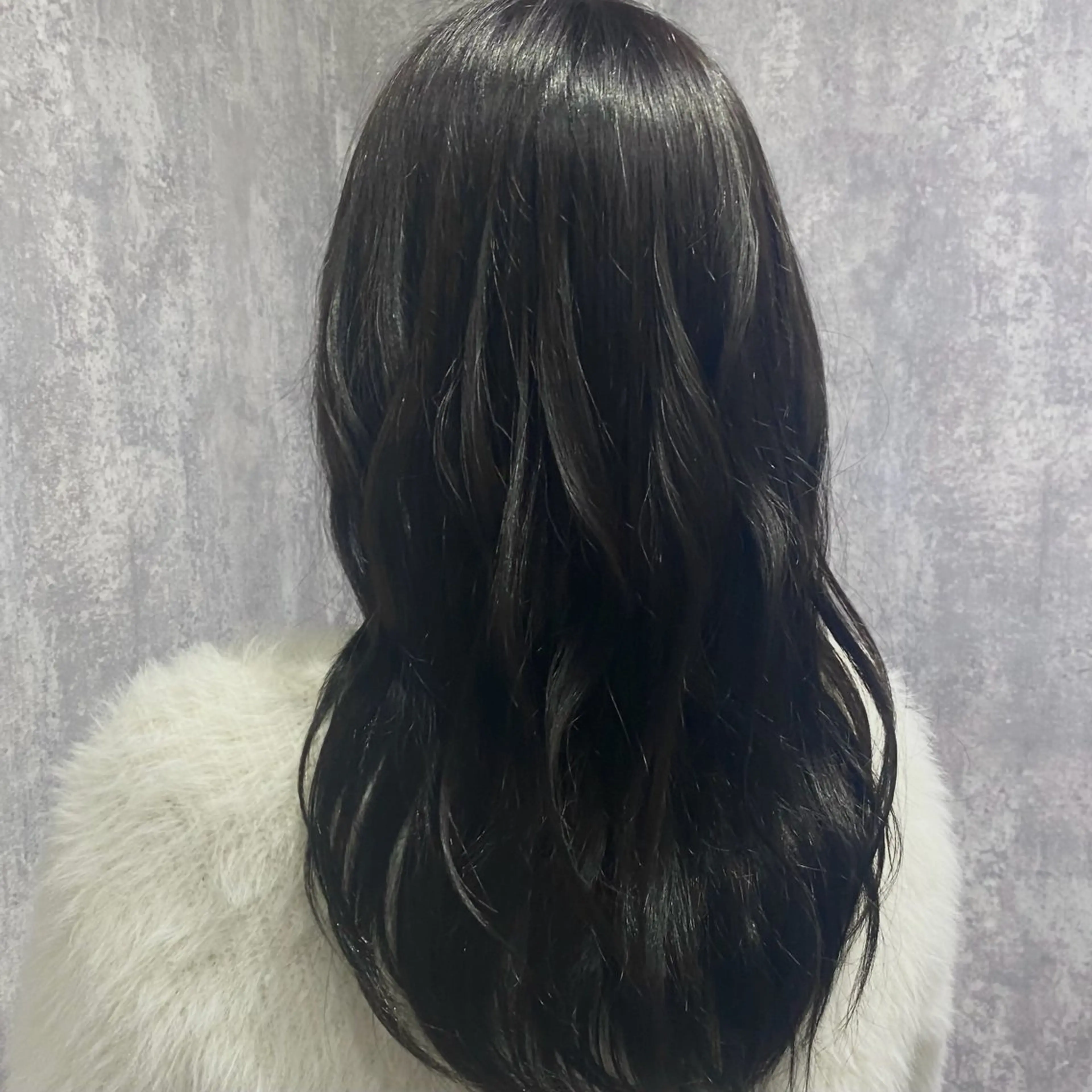 ロング カラー 透明感カラー カット ヘアカラー トリートメント shiori/透明感 /顔周り/髪質改善のヘアスタイル