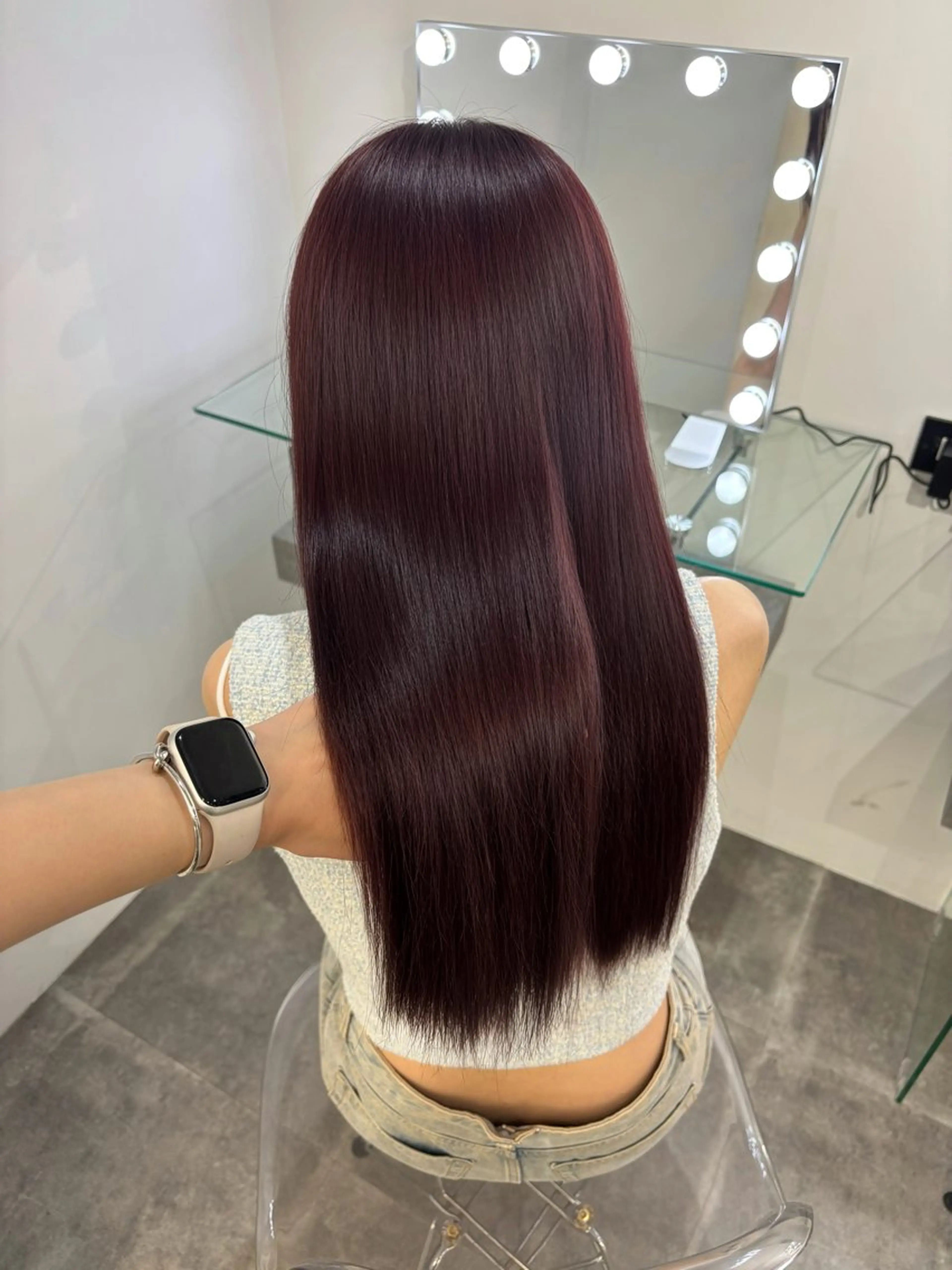 ロング 名古屋栄/PELE/ ブリーチ/asahiのヘアスタイル