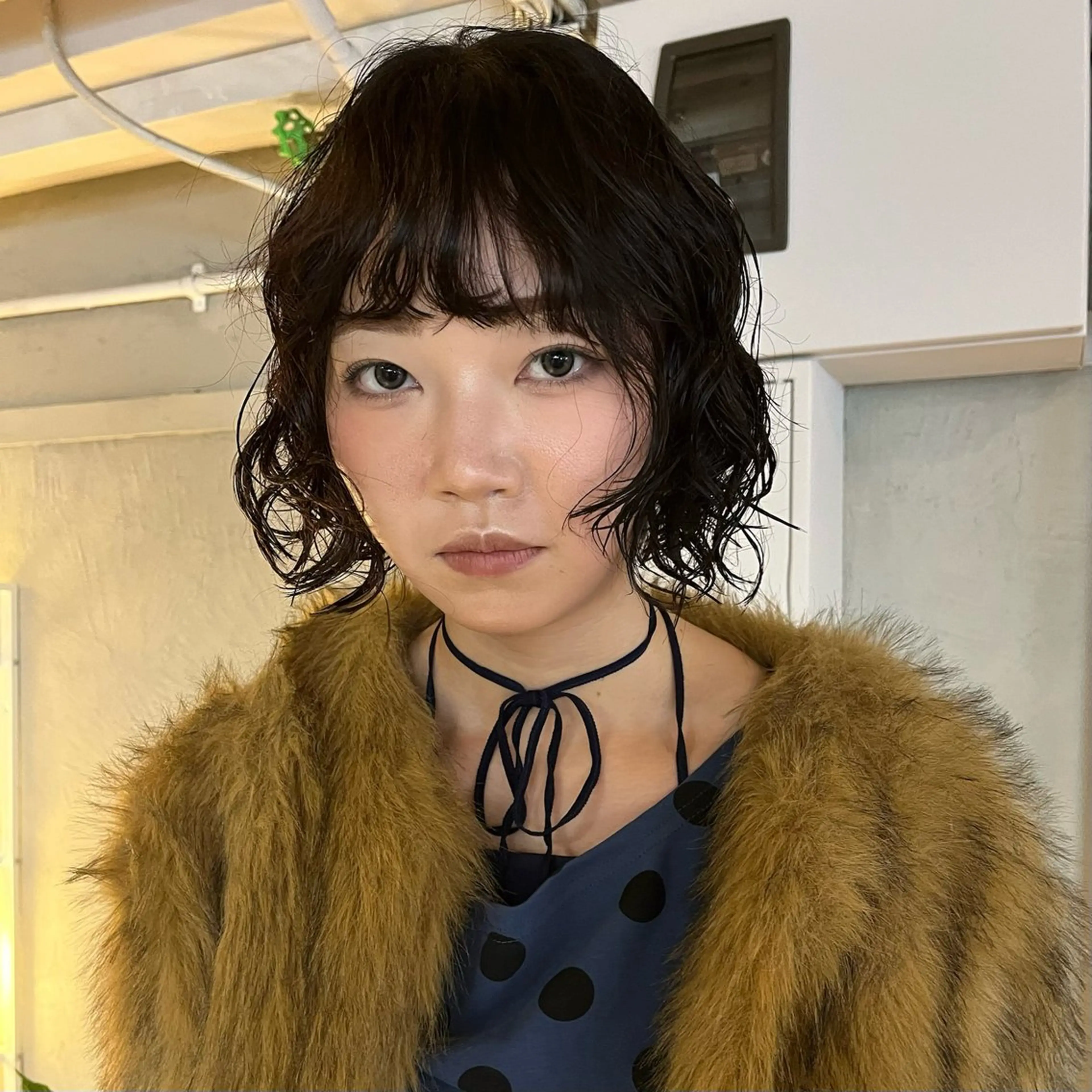 ショート パーマ ボブ パーマ ボブハイトーン🦖 デザインMAMIのヘアスタイル