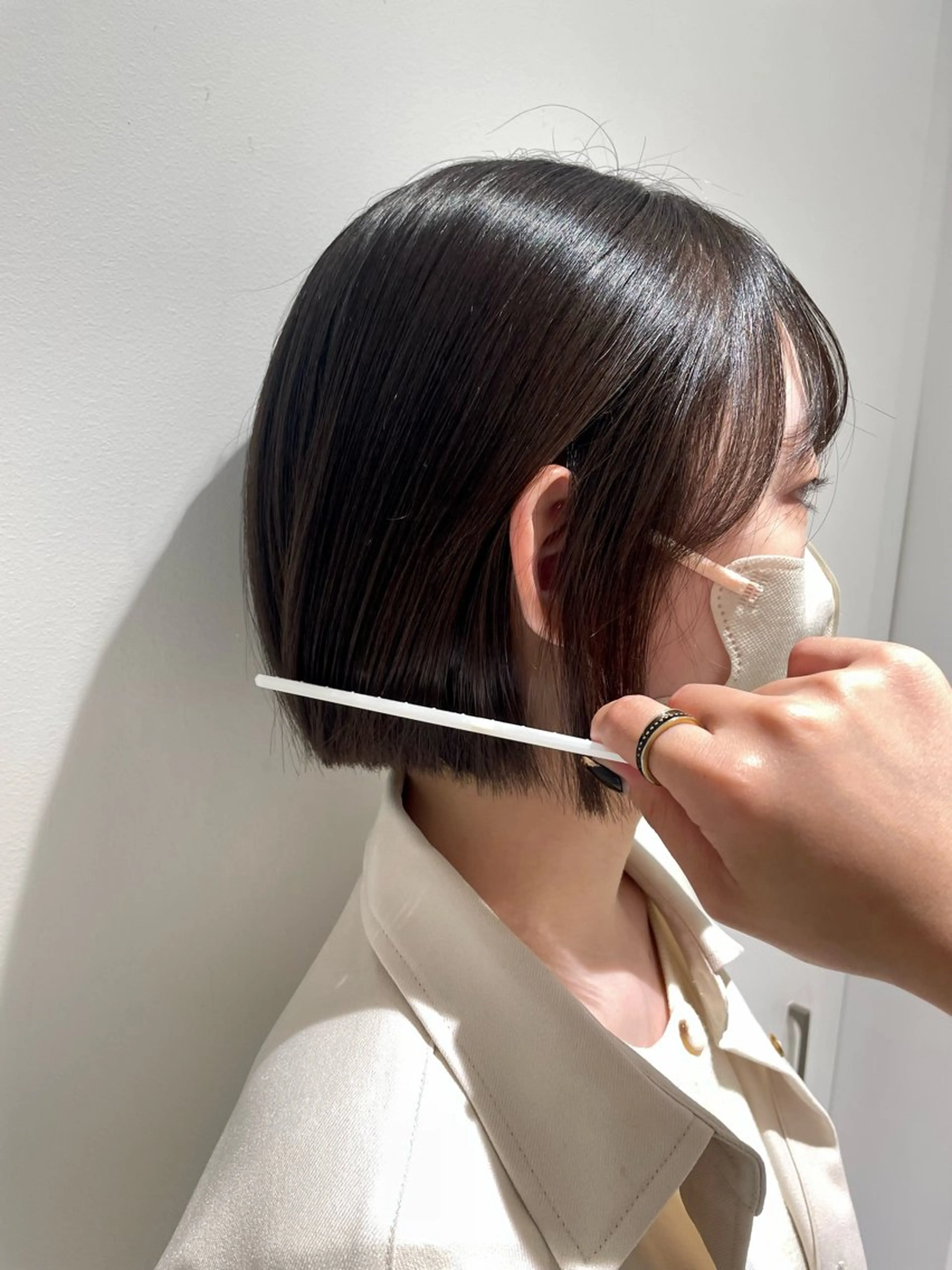 ショート ボブ iLi🫧kim ryongna🦋のヘアスタイル