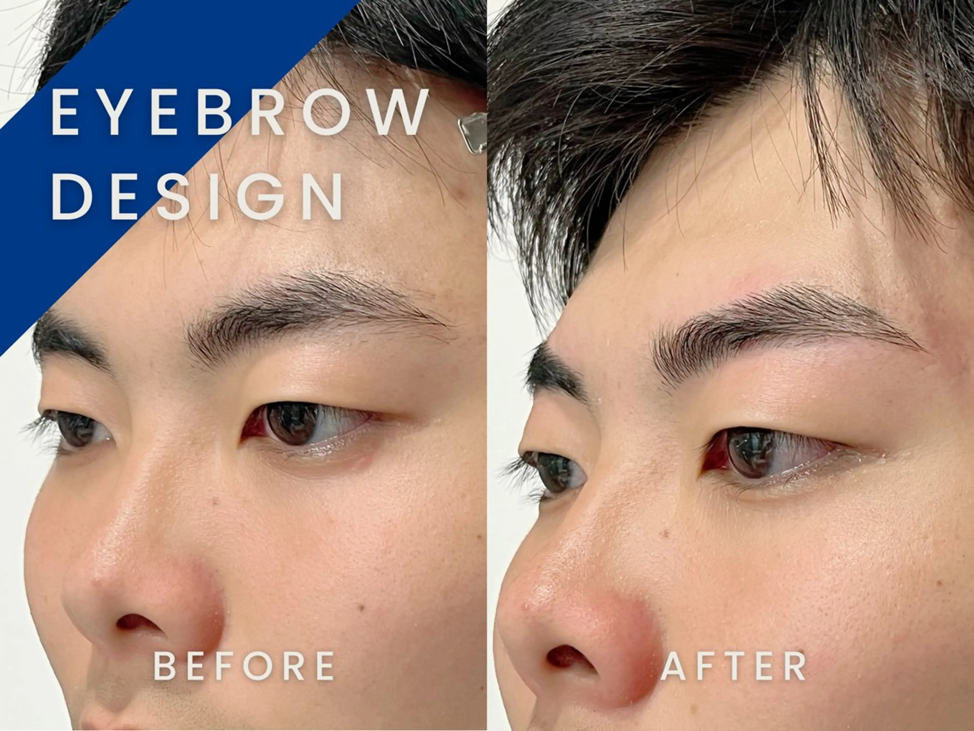 メンズ アイブロウ ワックス脱毛 その他(アイブロウ) M DIALILY 加納達也の眉毛・アイブロウイメージ