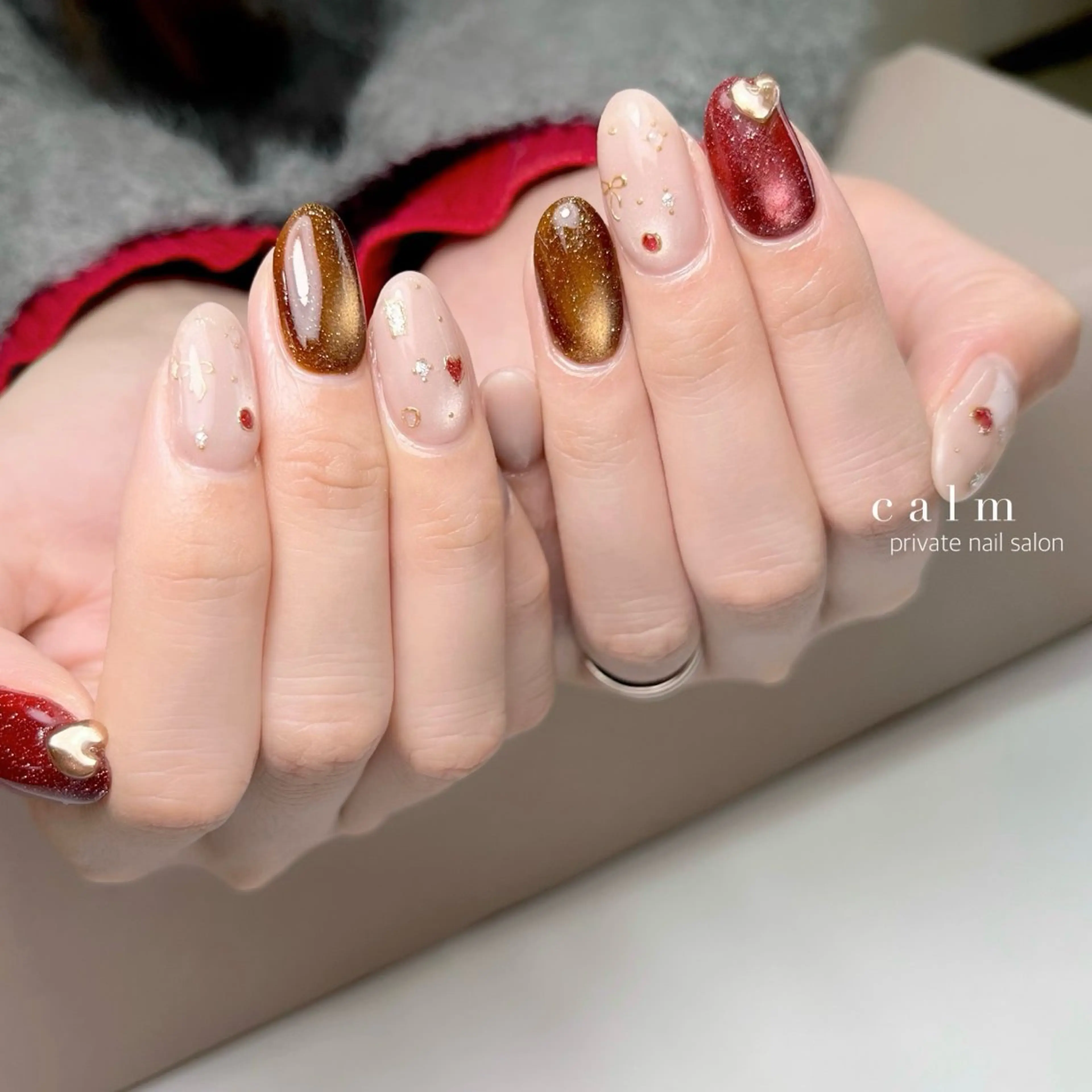 ネイル ハンドネイル calm 〔ｶｰﾑ〕のネイルデザイン