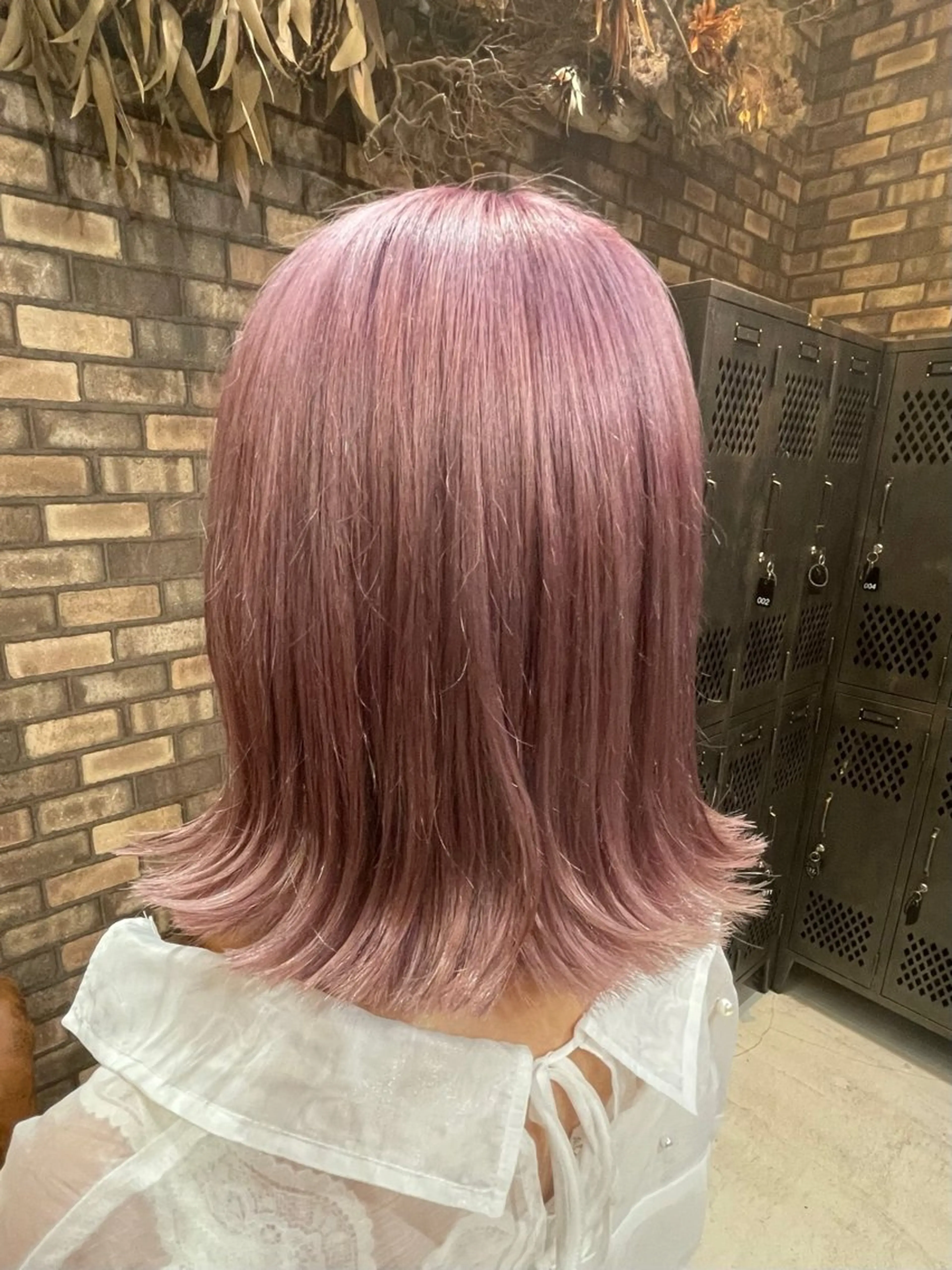 ミディアム カラー ✨ハイトーン✨ダブル カラー✨シバサキのヘアスタイル