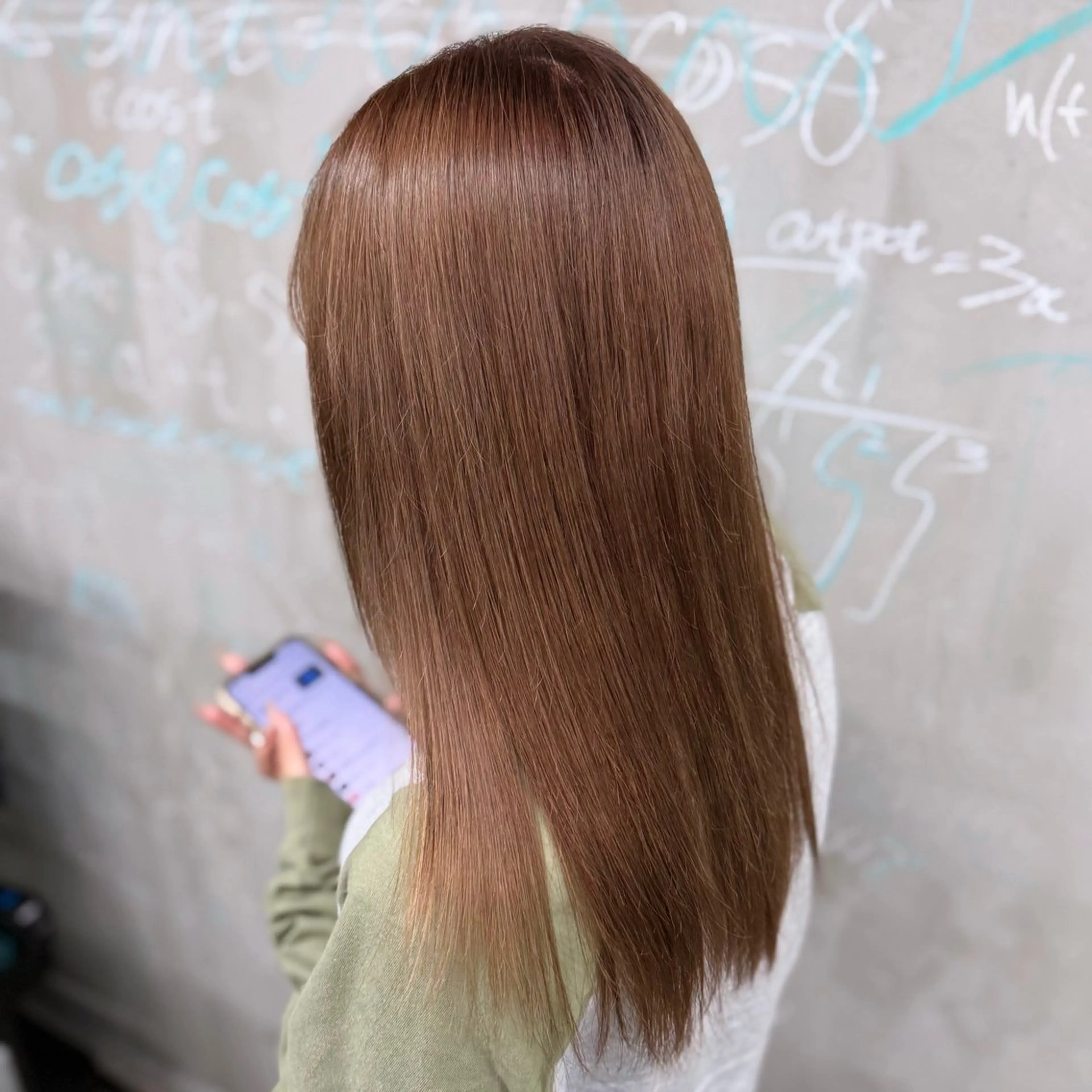 セミロング カラー miyu ✧のヘアスタイル