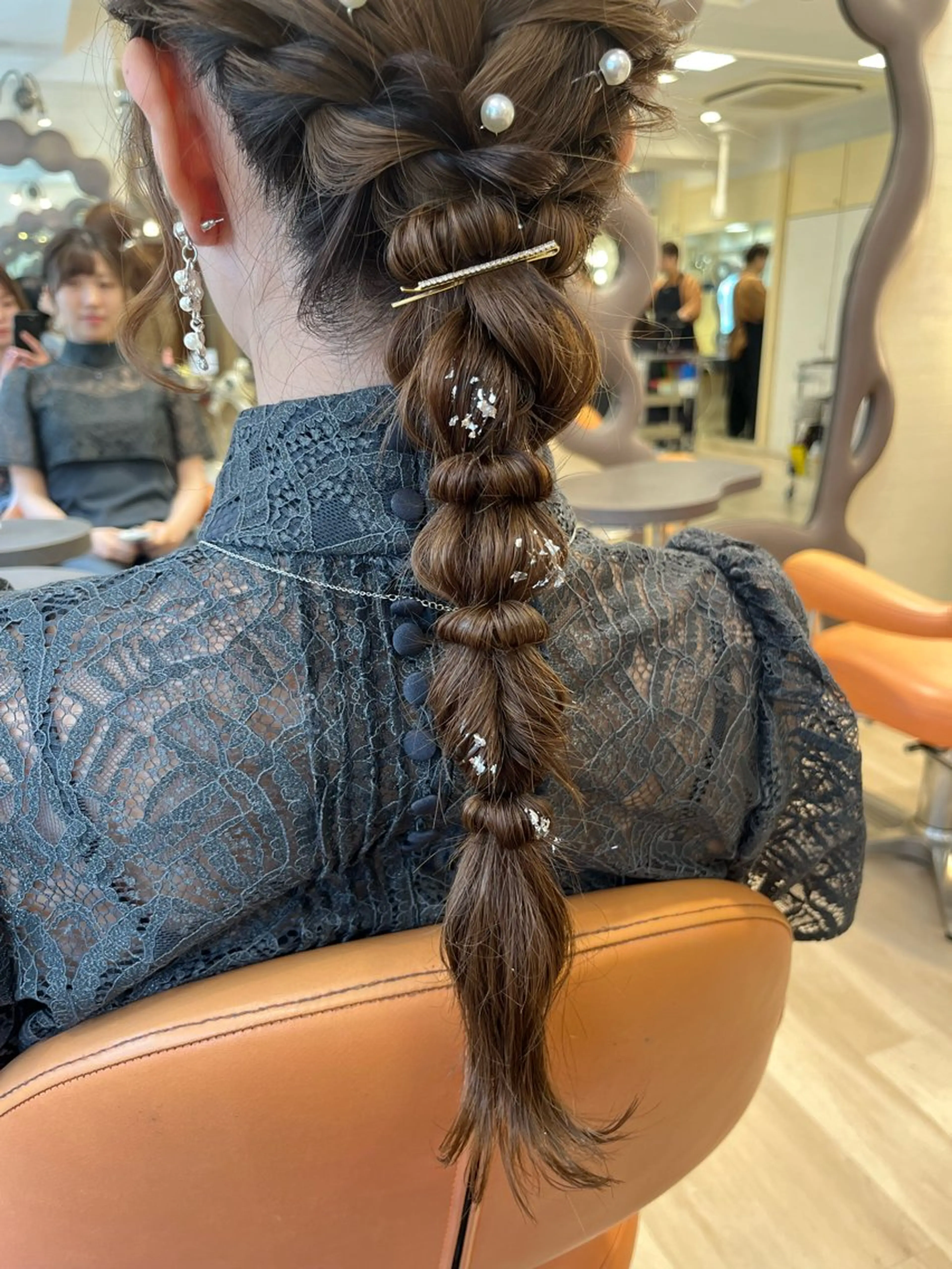 ヘアアレンジ ヘアセット ボブ/透明感カラー /大宮/たぐち🥣のヘアスタイル