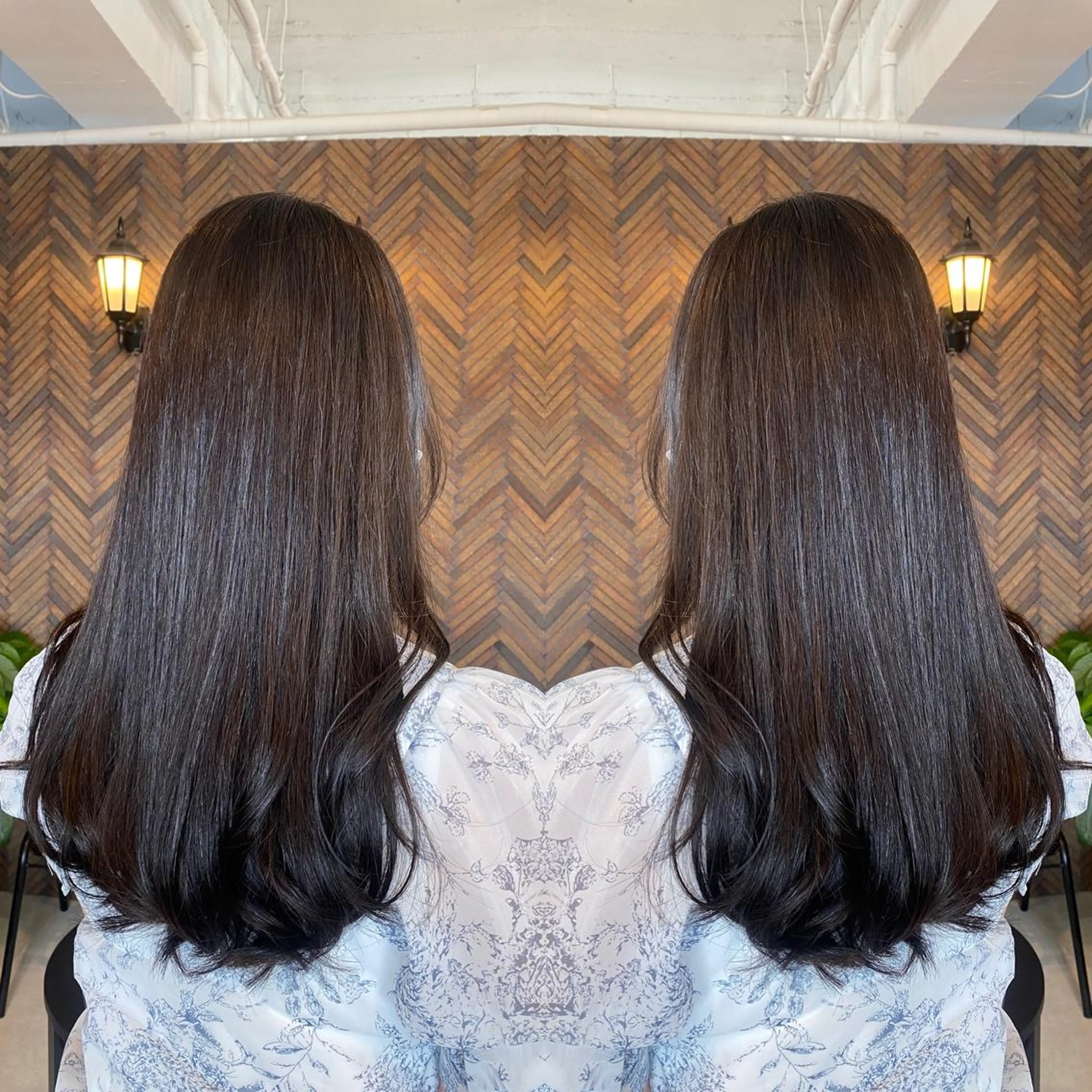 ロング カラー カット トリートメント tocca 💜石田愛結💜のヘアスタイル