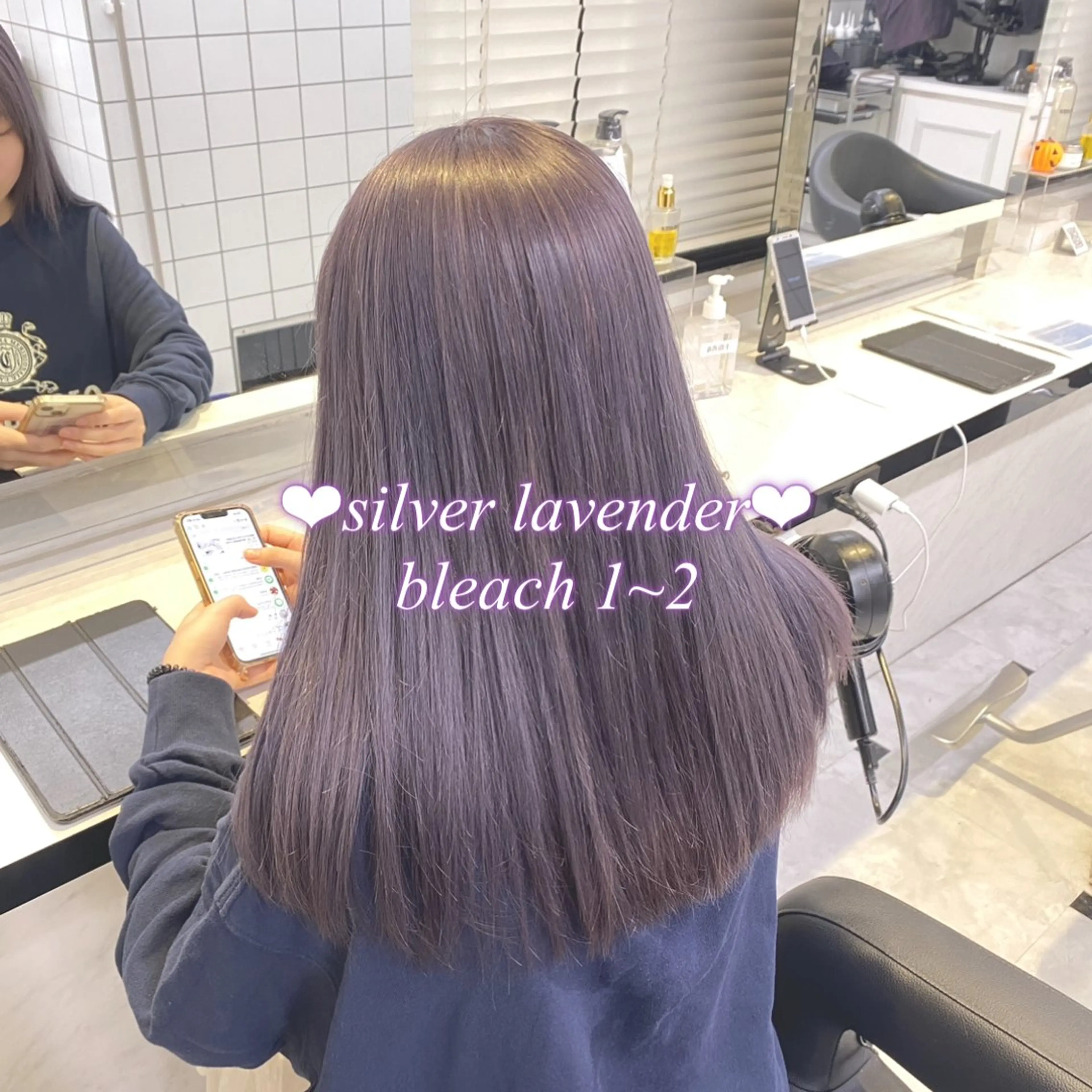 カラー ヘアカラー ♥️韓国/ガーリー 暖色misa♥️のヘアスタイル