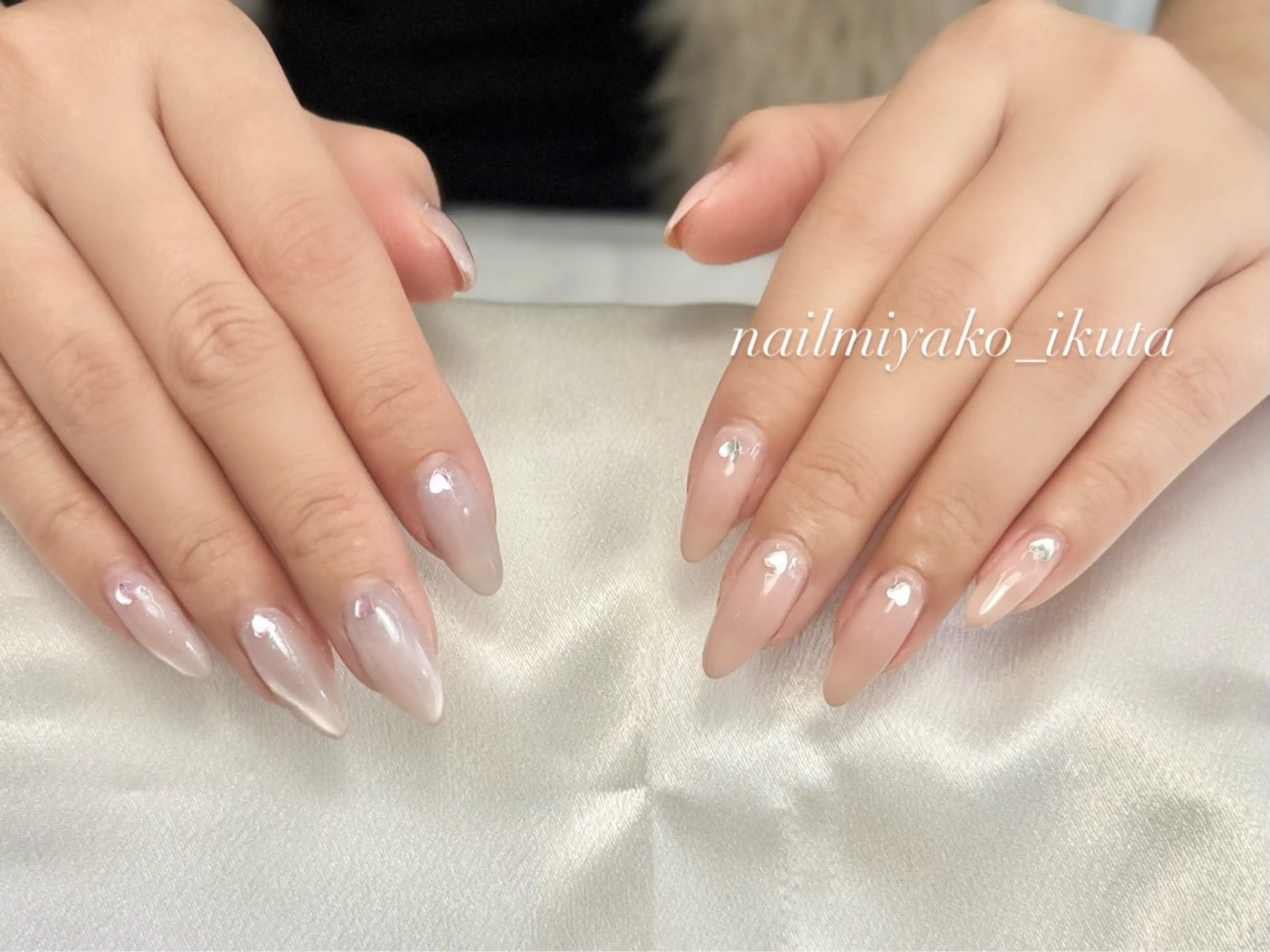 ネイル ハート バレンタイン ハンドネイル Nail miyako所属・ネイル miyakoのネイルデザイン