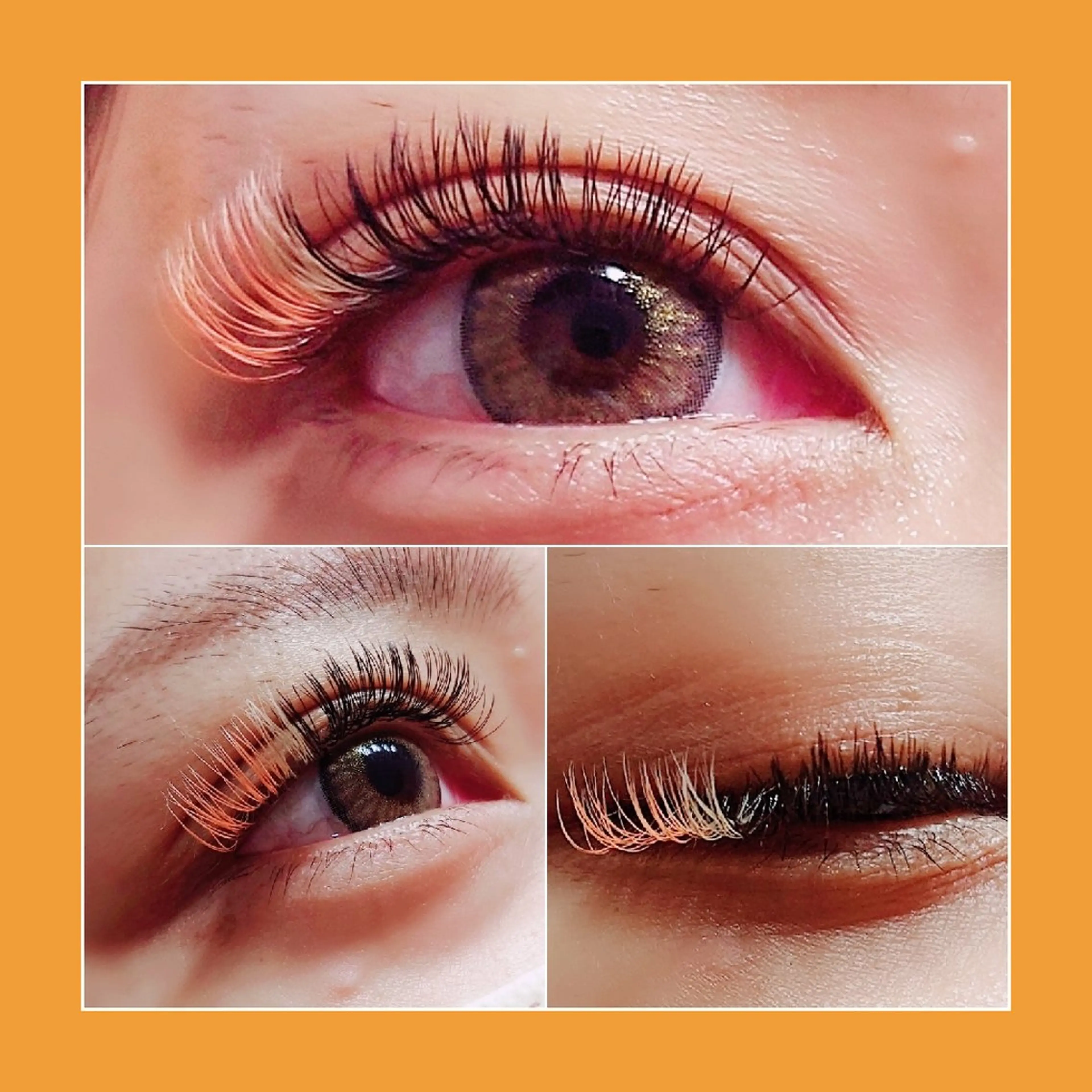 マツエク・マツパ カラーマツエク フラットラッシュ Total Salon Vonita（トータルサロンヴォニータ）所属・Vonita  Kuriharaのマツエク・マツパデザイン