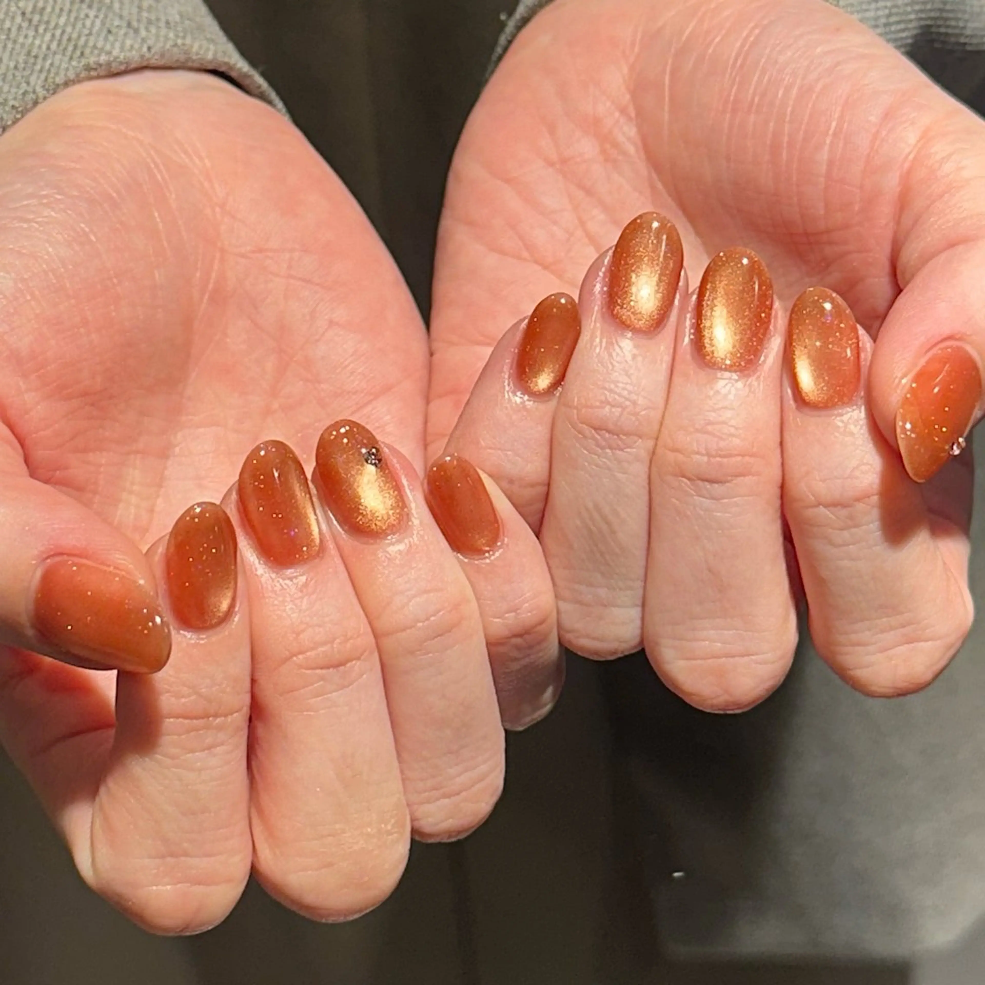 ネイル フラッシュネイル ストーンネイル Lanié yokokawaのネイルデザイン