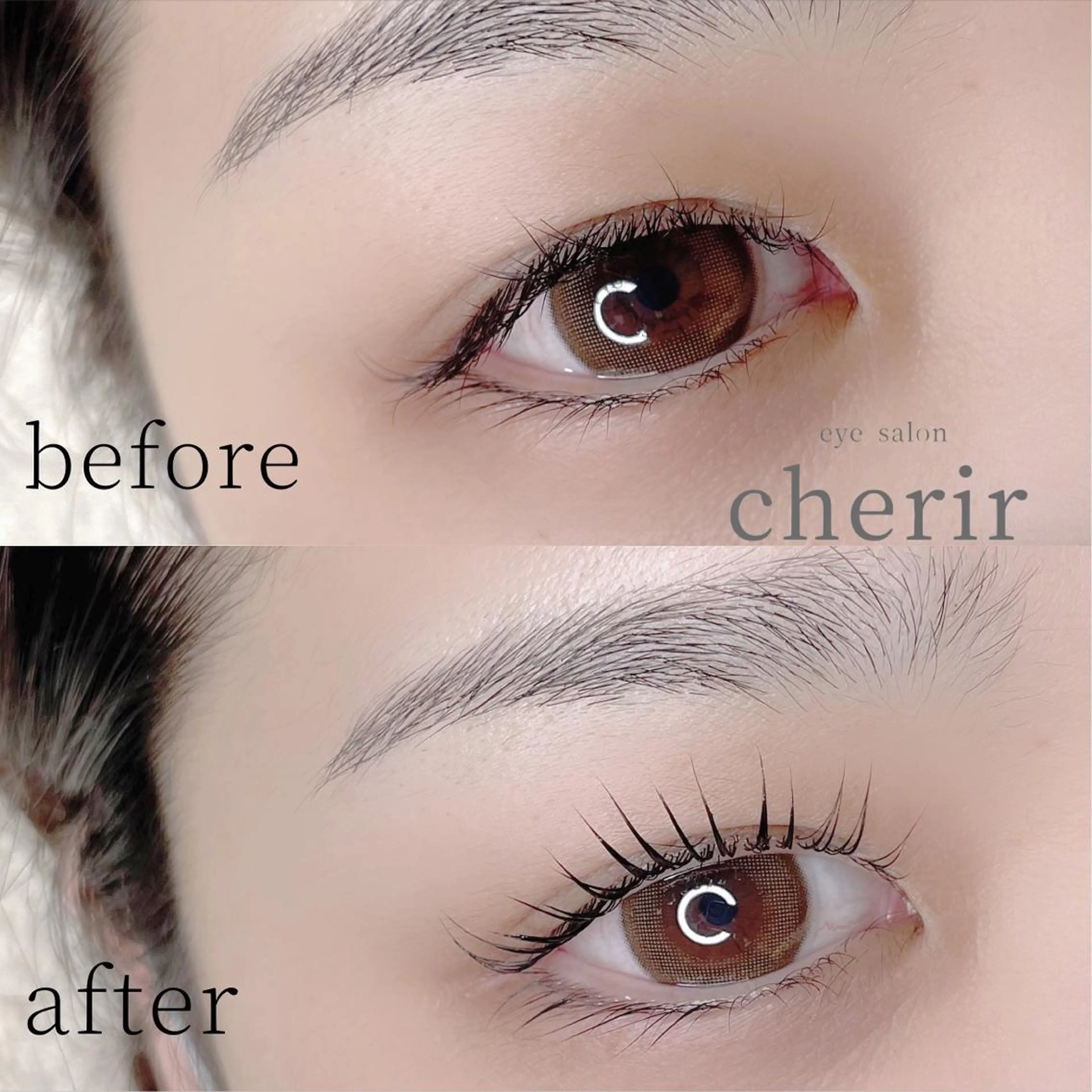 マツエク・マツパ パリジェンヌラッシュリフト マツエク eyedesign salon　cherir  シェリール所属・eye design cherirの眉毛・アイブロウイメージ