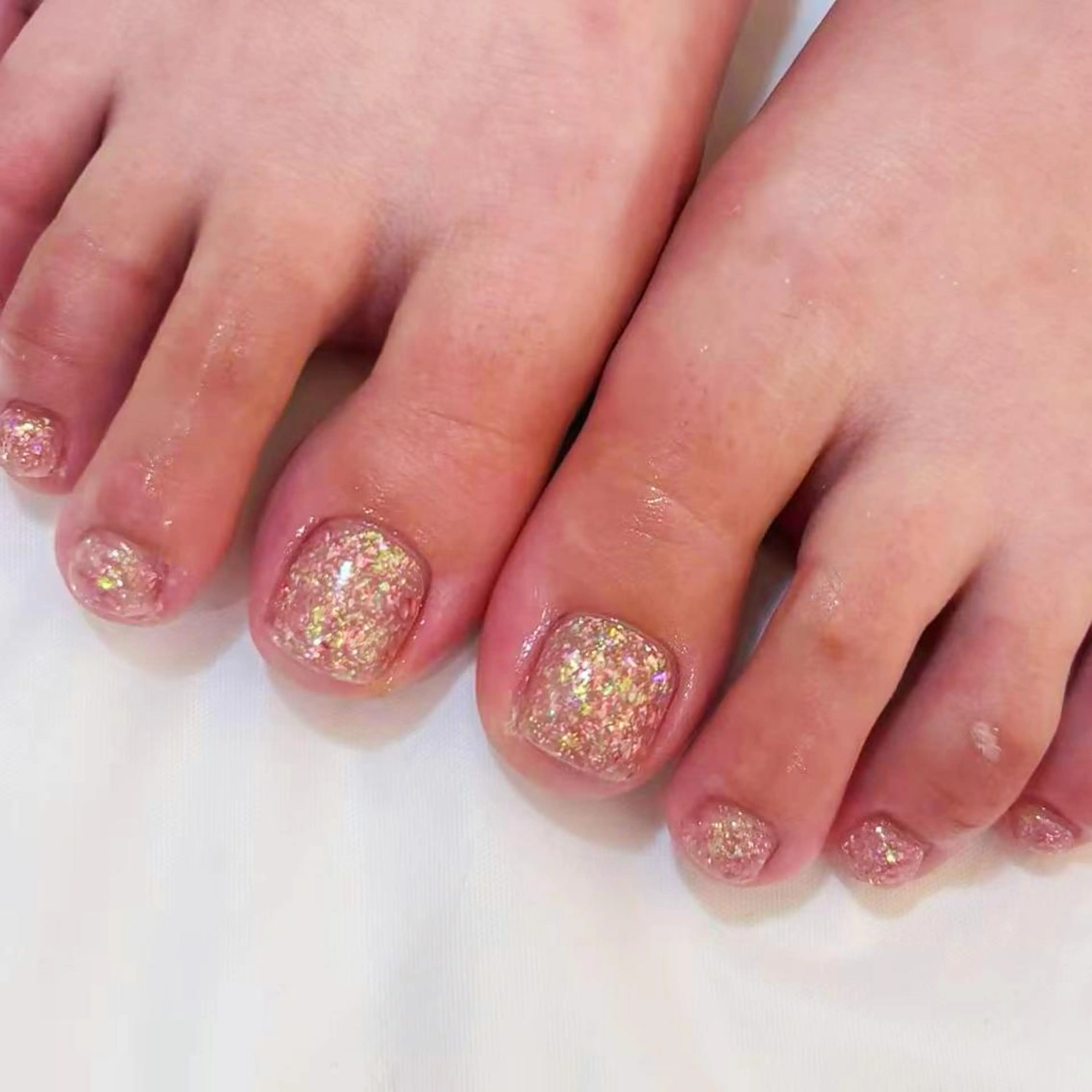 ネイル アートネイル オーロラネイル ガーリー キラキラネイル マグネットネイル フットネイル DIAMOND 💅のネイルデザイン