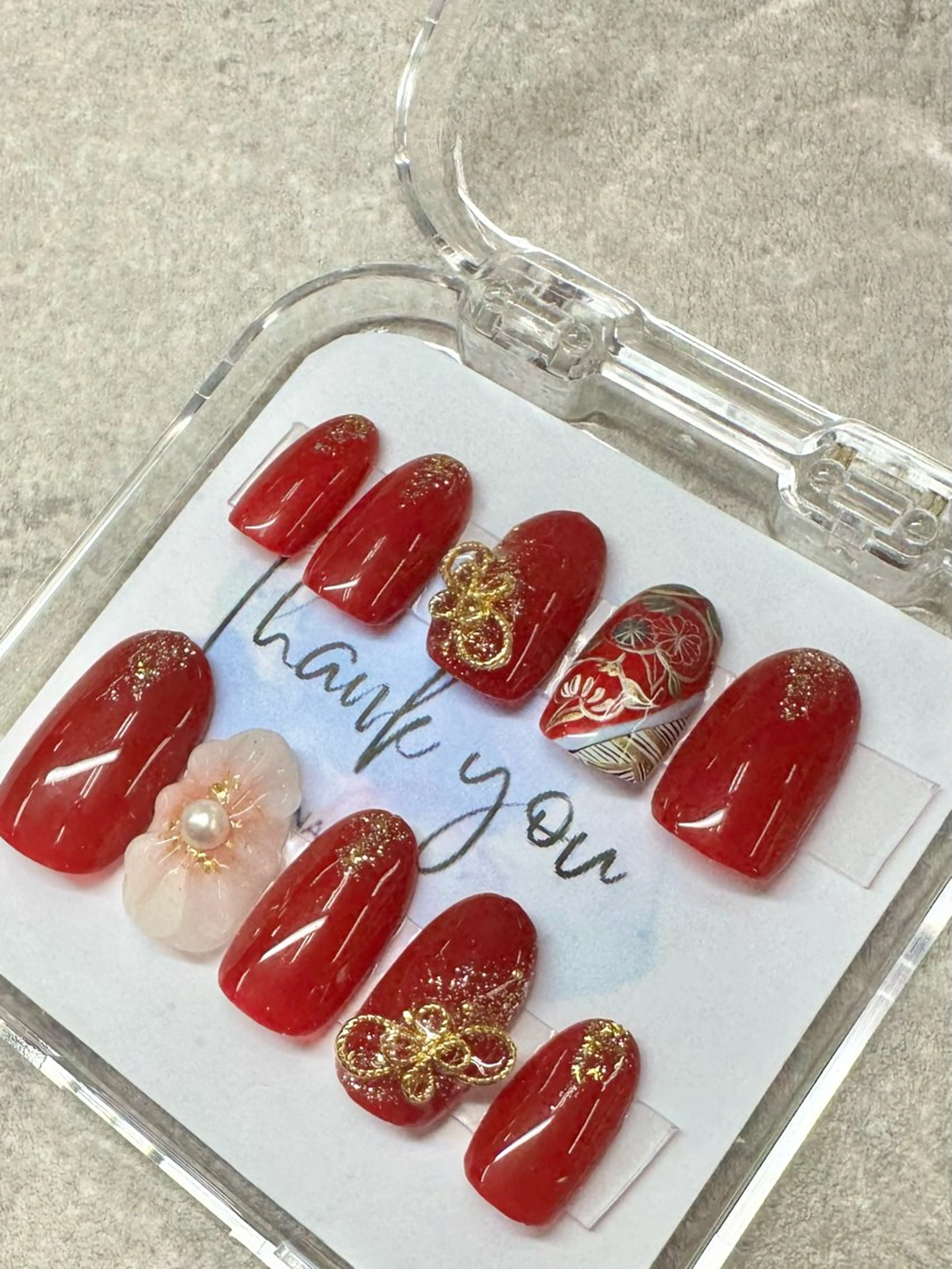 ✨フルオーダーチップ受付中✨【ネイルオーダーチップ＆ケース＆テープ込み】💅🏻✨9,900円～の写真