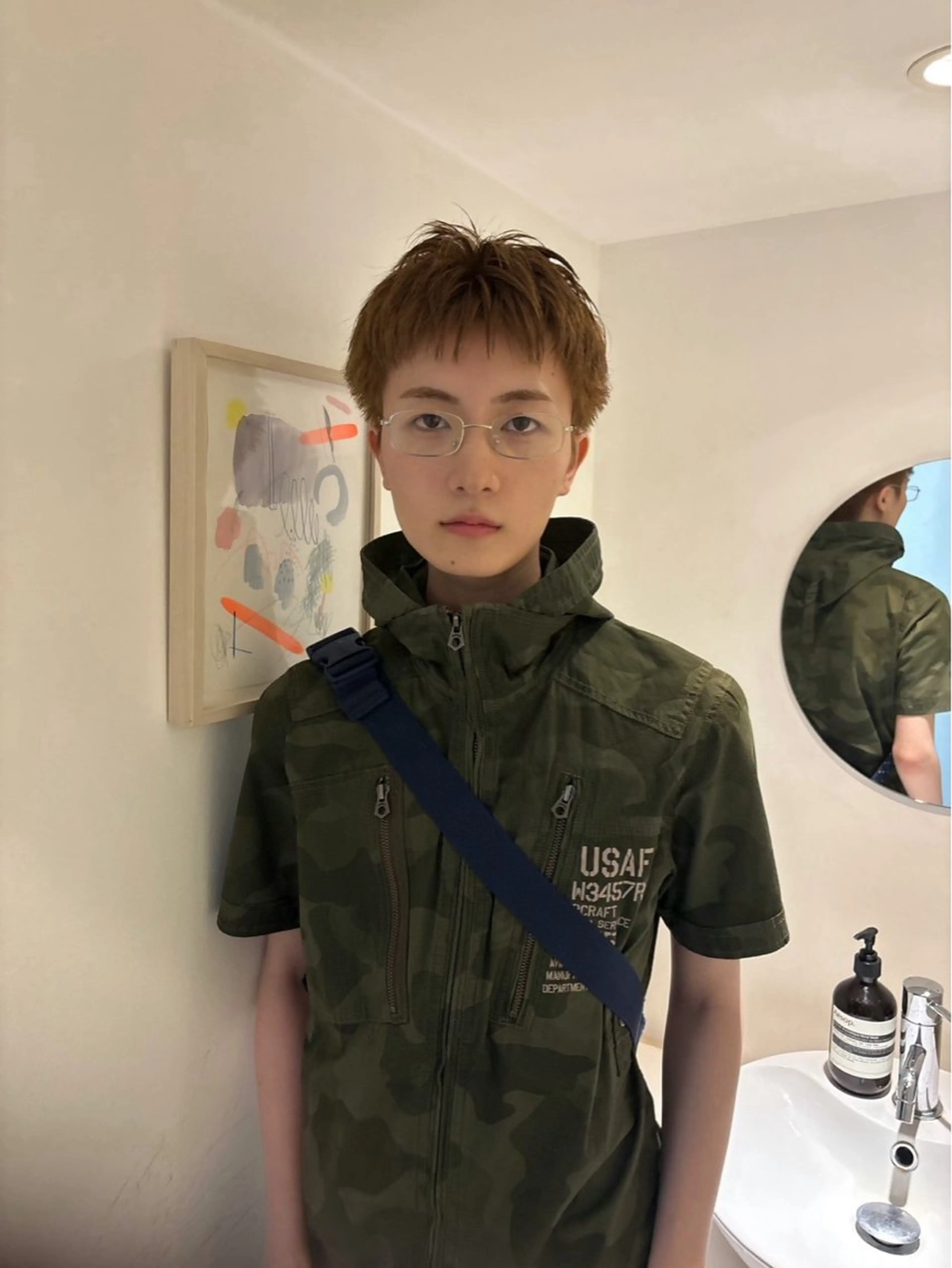 カラー メンズ ヘアカラー ハイトーン／カラー 🍄Kurumi🍄のヘアスタイル