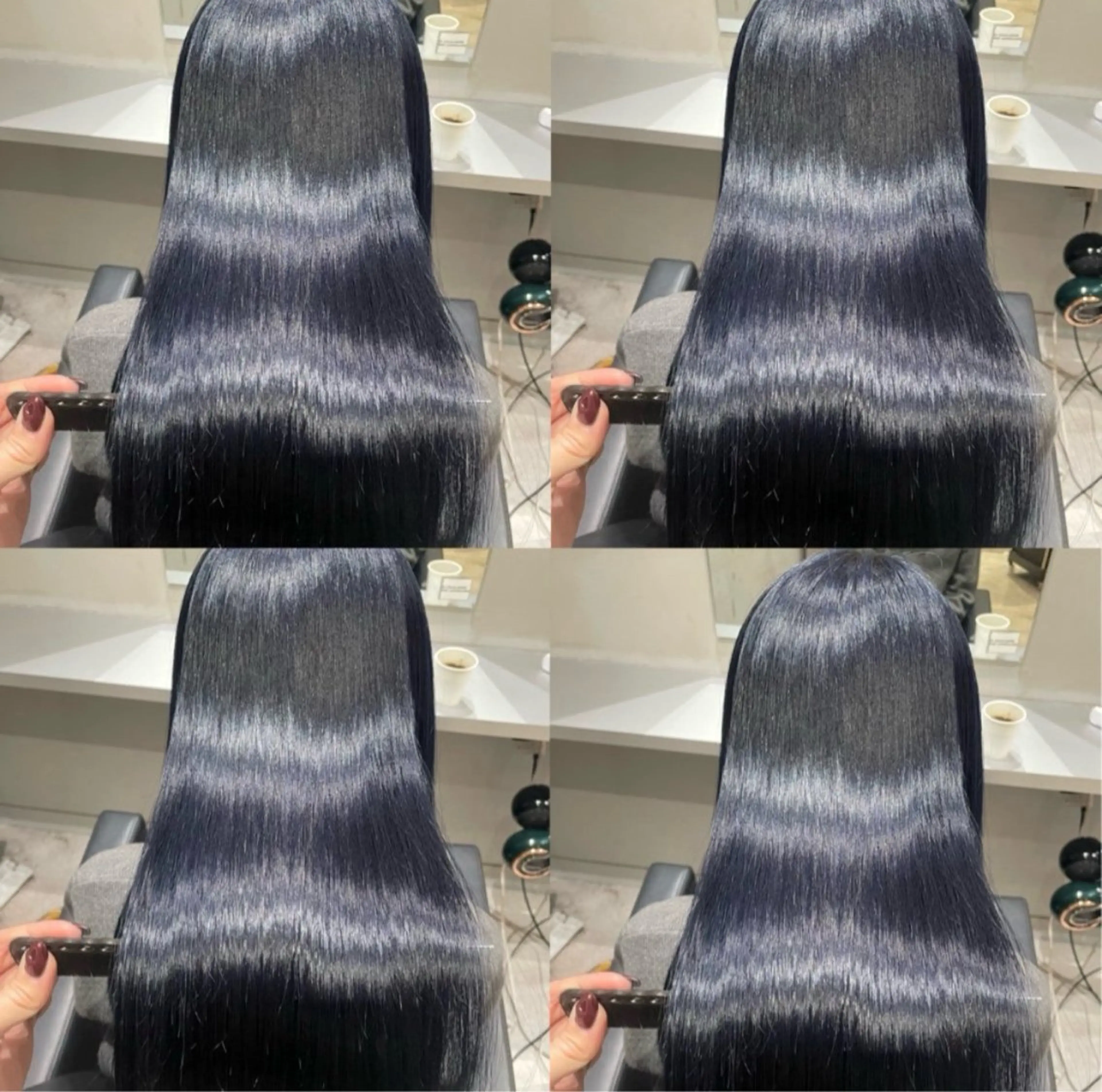 ロング ヘアカラー トリートメント 透明感×髪質改善× エクステそうまのヘアスタイル