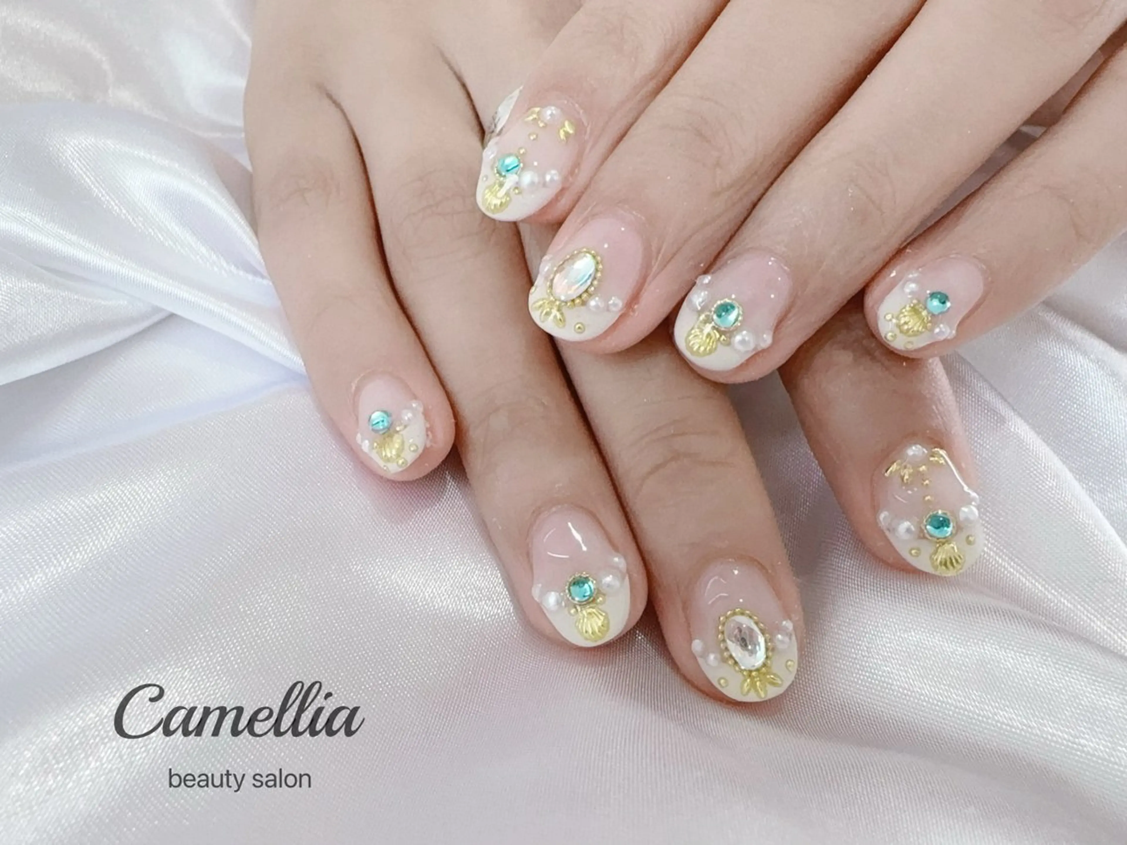 ネイル ハンドネイル ハンドケア Camellia nail salonのネイルデザイン